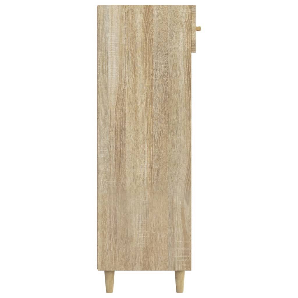 cm Holzwerkstoff furnicato Sonoma-Eiche Schuhschrank 60x35x105