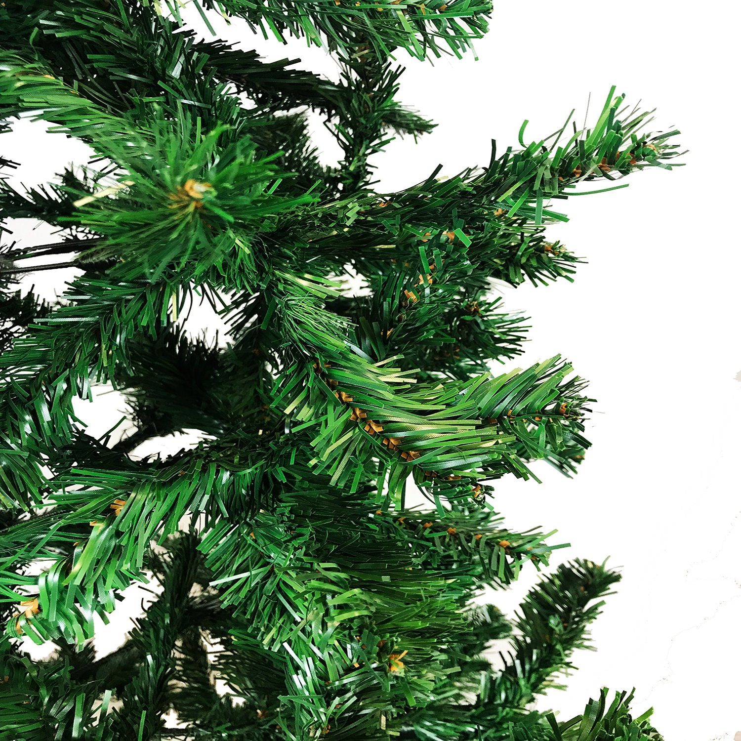 150 Ständer Weihnachtsbaum cm inkl Künstlicher grün Weihnachtsbaum Mojawo