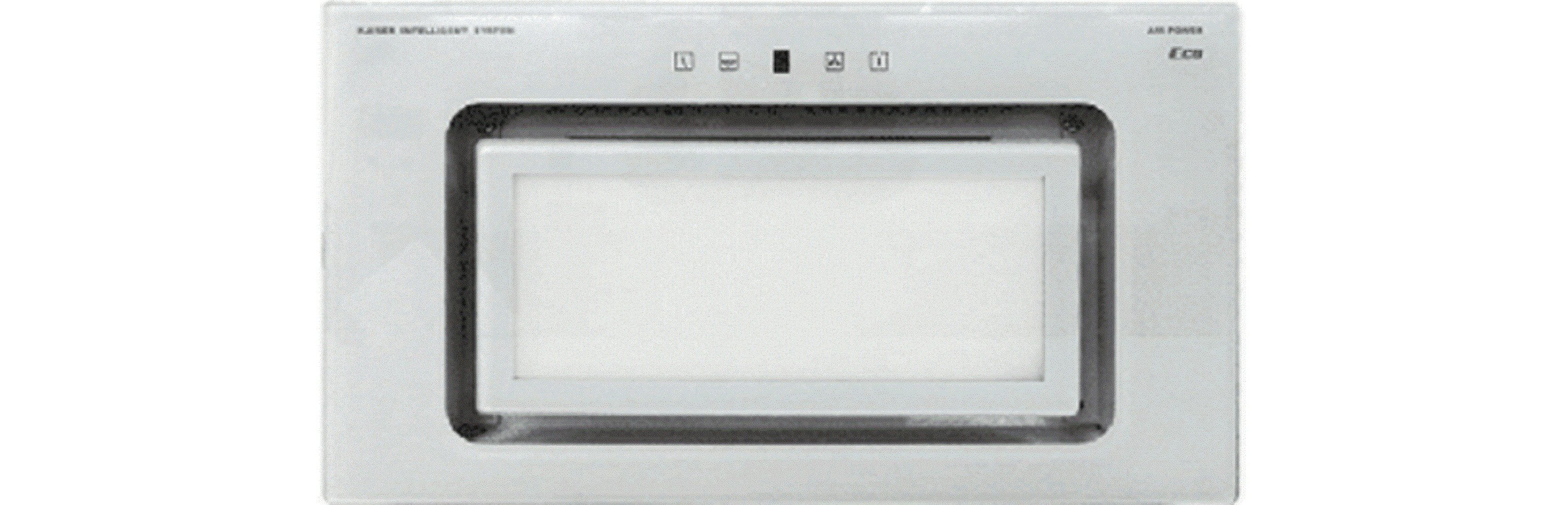 Kaiser Küchengeräte Lüfterbaustein EA 546 W Eco.,., Deckenhaube, Weiß Glas, 52 cm, 600 m³/h,LED EA 546 W Eco.,., Deckenhaube, Weiß Glas, 52 cm, 600 m³/h,LED, Das Modell EA 546 W Eco wurde als Lüfterbaustein/ Deckenhaube