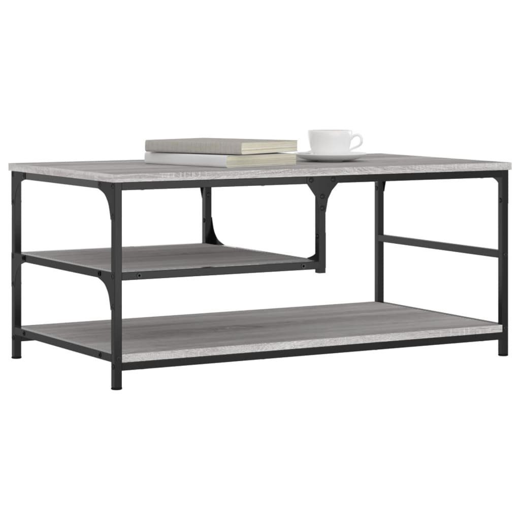 vidaXL Couchtisch Couchtisch Grau Sonoma 90x49x40 günstig online kaufen