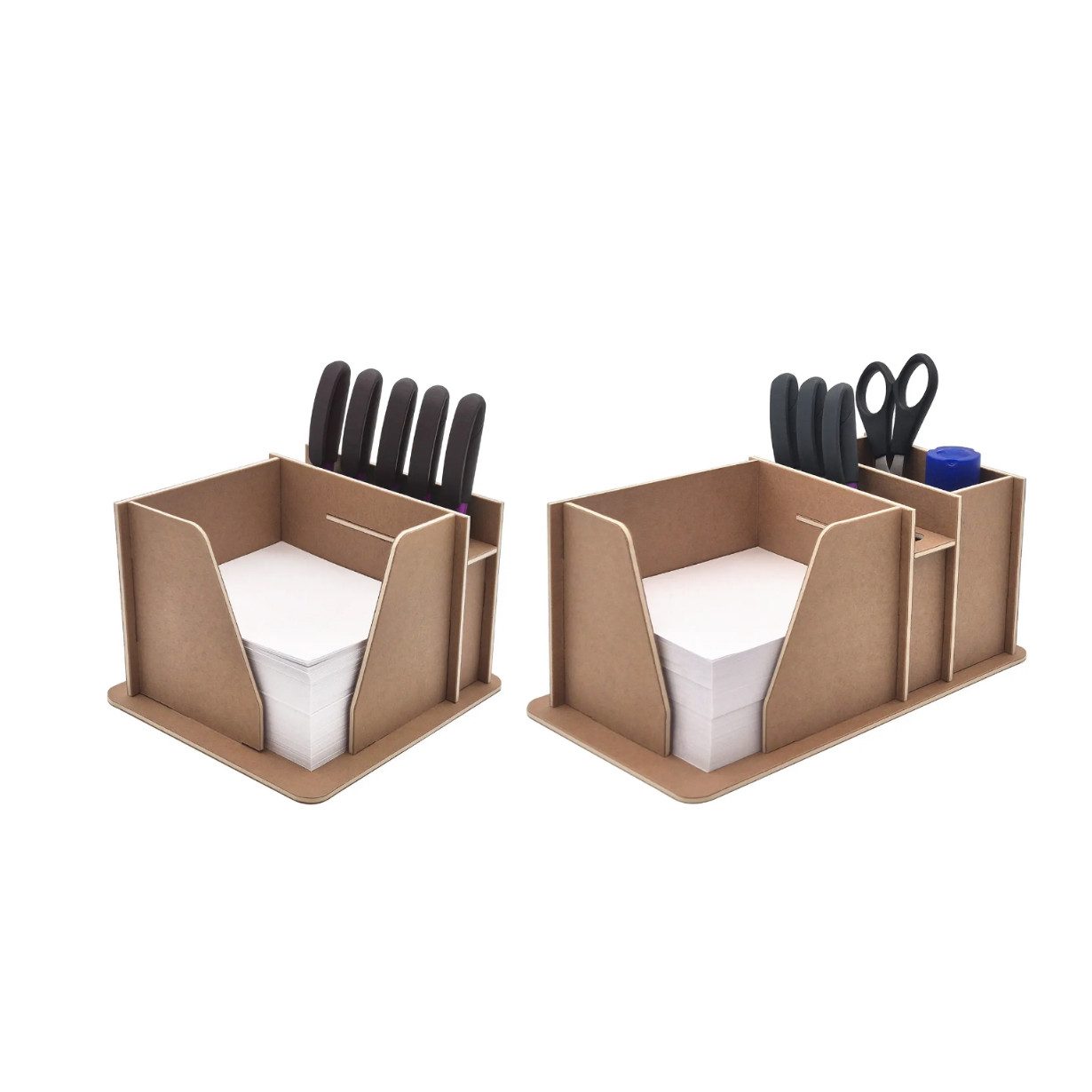 HR Direktverkauf GmbH Organizer Schreibtisch Organizer mit Zettelbox und Stiftehalter - 2 Varianten