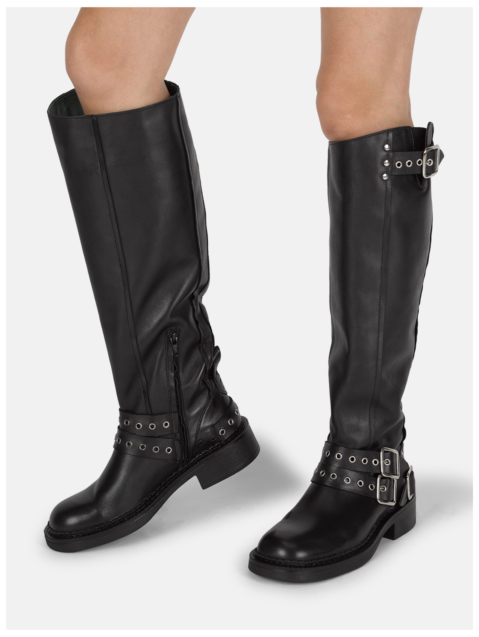 Felmini Stiefel Leder . Stiefel