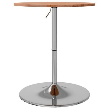 vidaXL Esstisch Bartisch Ø60x89,5 cm Massivholz Buche (1-St)