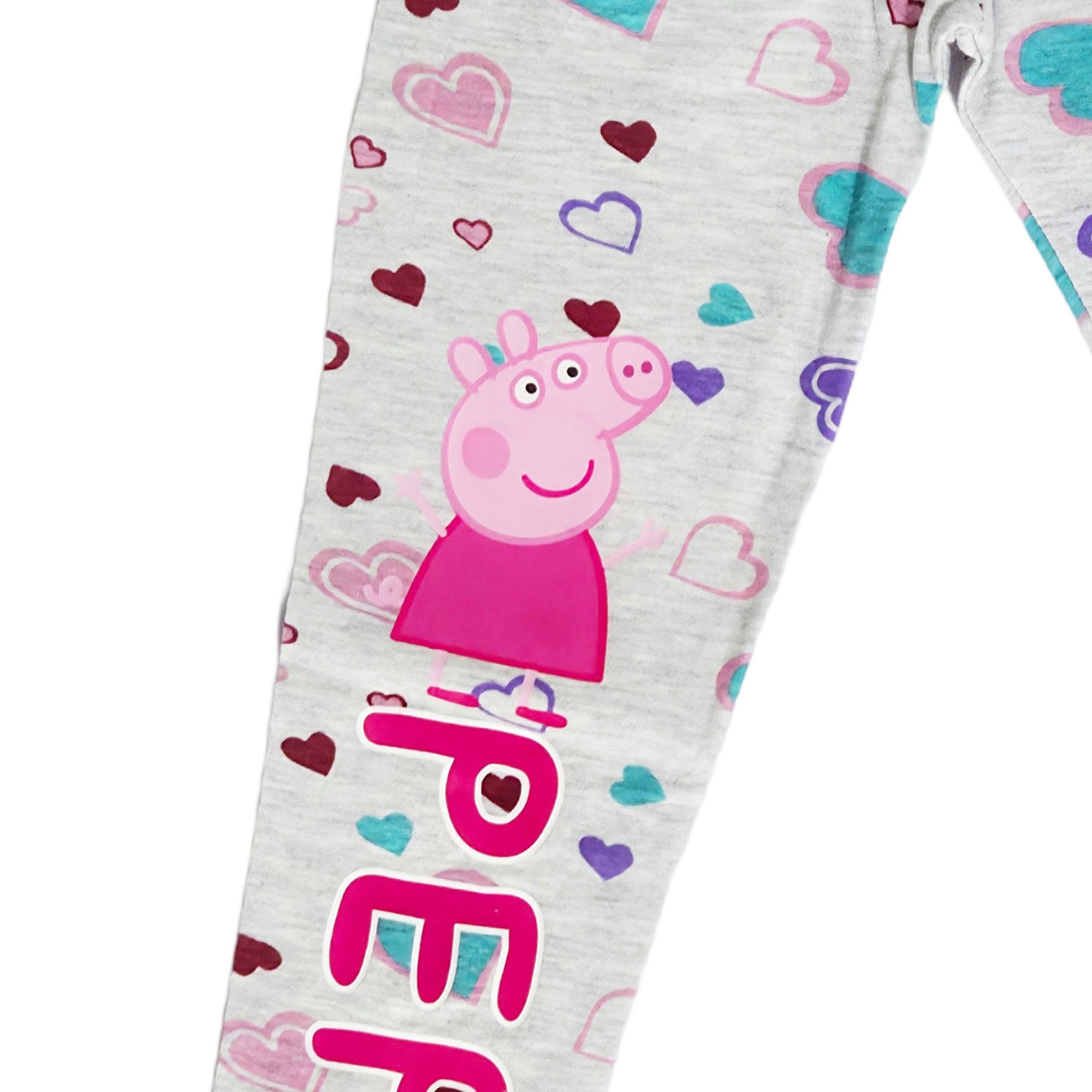 Leggings Peppa Wutz Pig Mädchen Kinder Leggings Jogginghose Hose