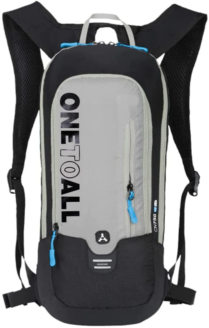 RAIKOU Fahrradrucksack 10L Damen Herren kleiner Sportrucksack / Radsport / Trinkrucksack (Trinksystemvorbereitung), Massage atmungsaktives Rückenkissen