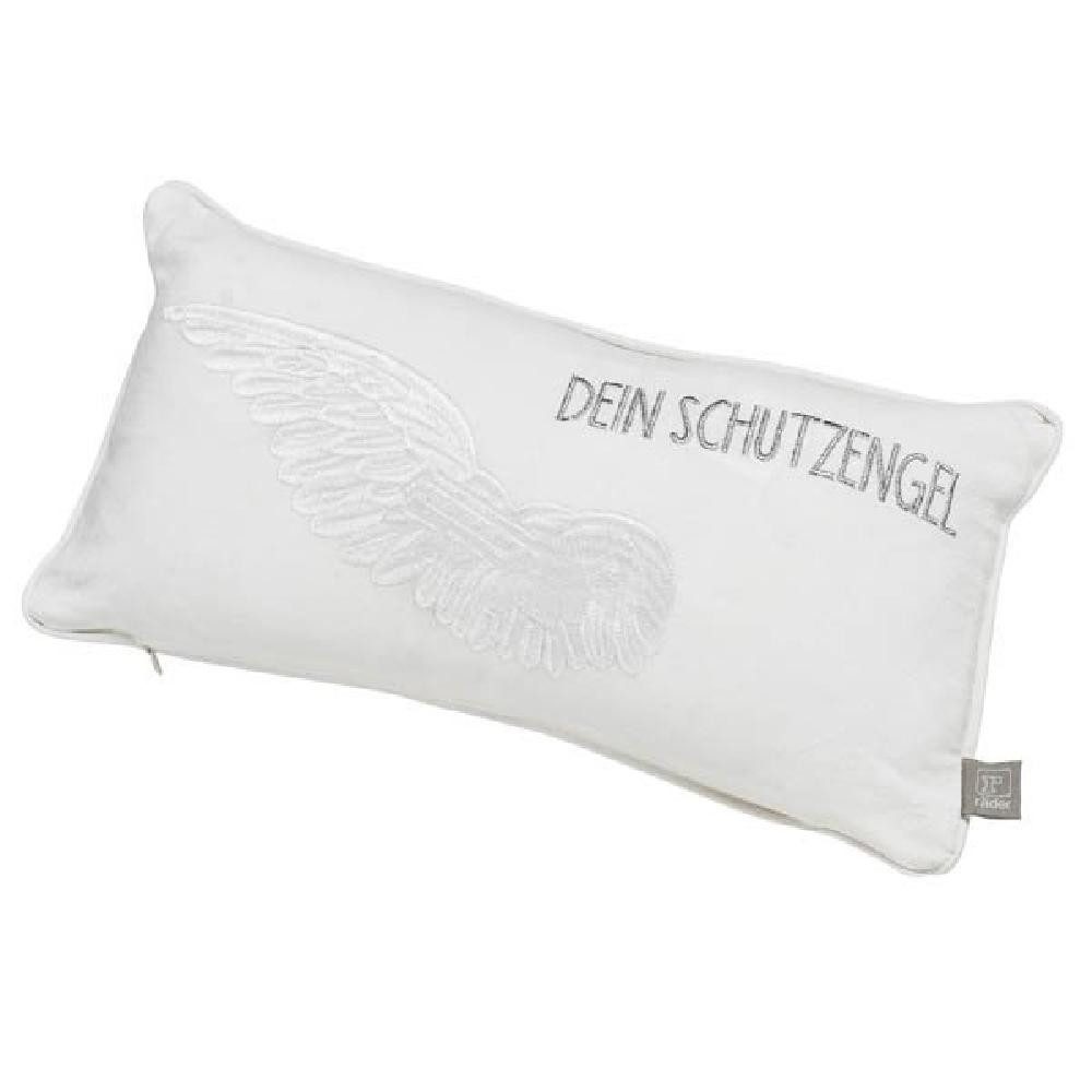 Räder Kissenhülle Design Kissen Traumkissen Schutzengel Silber (33x17cm) günstig online kaufen