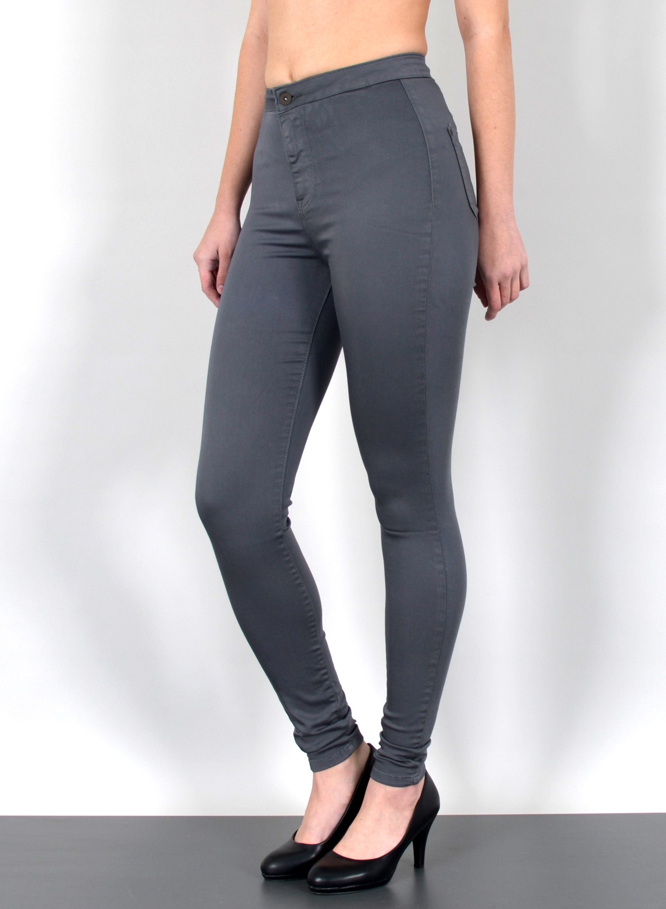 ESRA Skinny-fit-Jeans Z92 Damen Jeans Skinny Hose High Waist günstig online kaufen