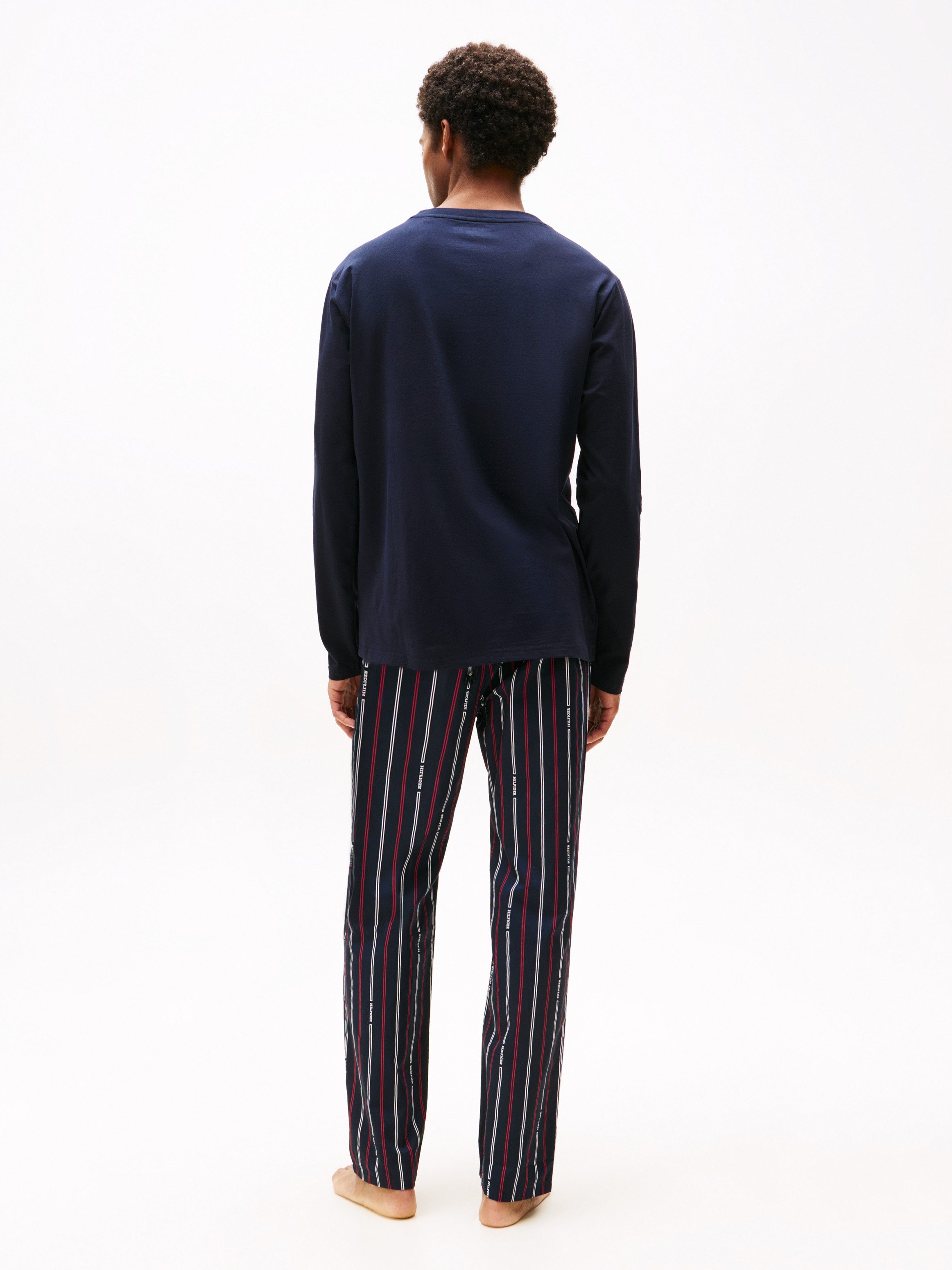 Tommy Hilfiger Underwear Schlafanzug LS WOVEN günstig online kaufen