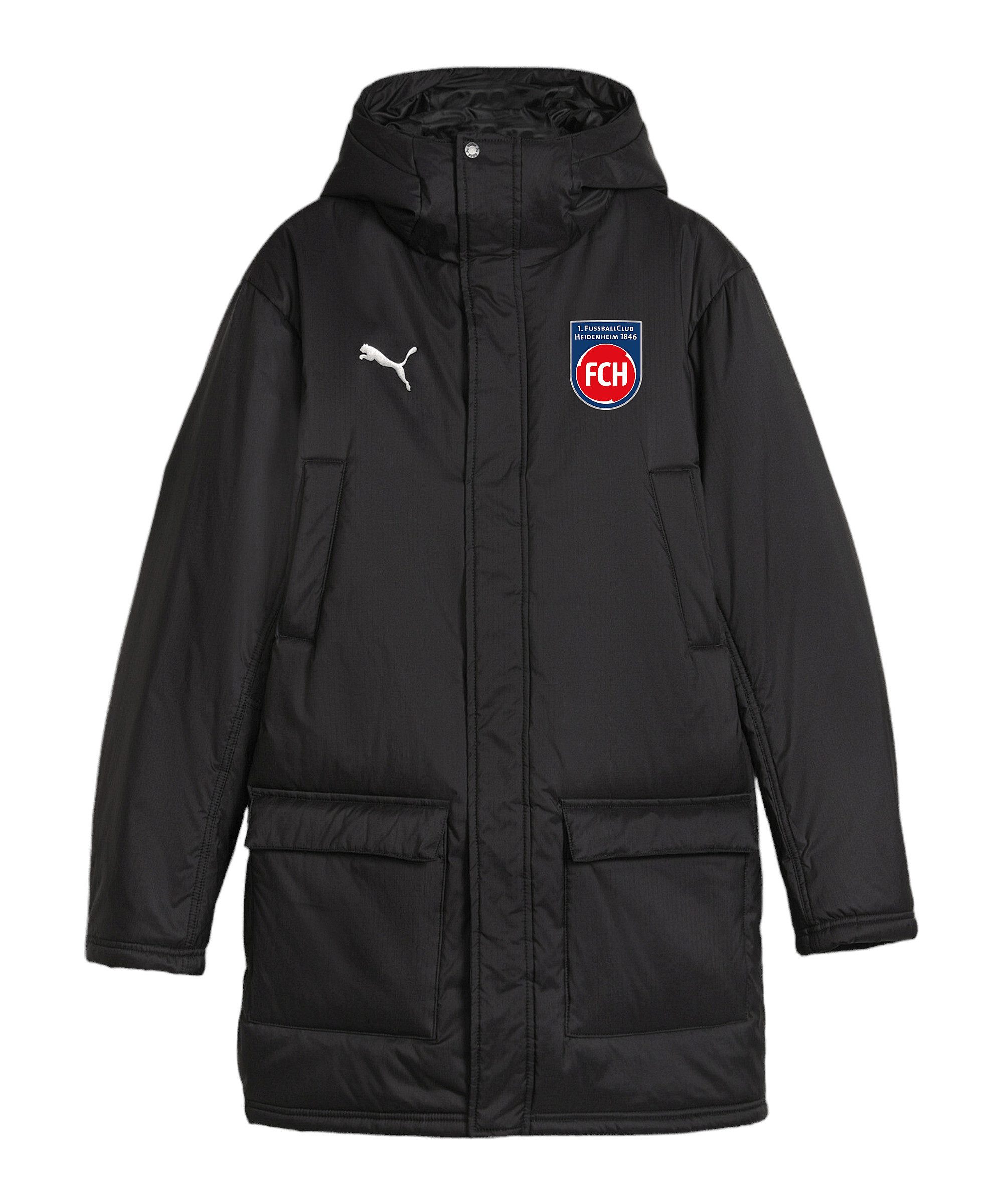 PUMA Sweatjacke PUMA 1. FC Heidenheim Winterjacke Winterjacken Polyester