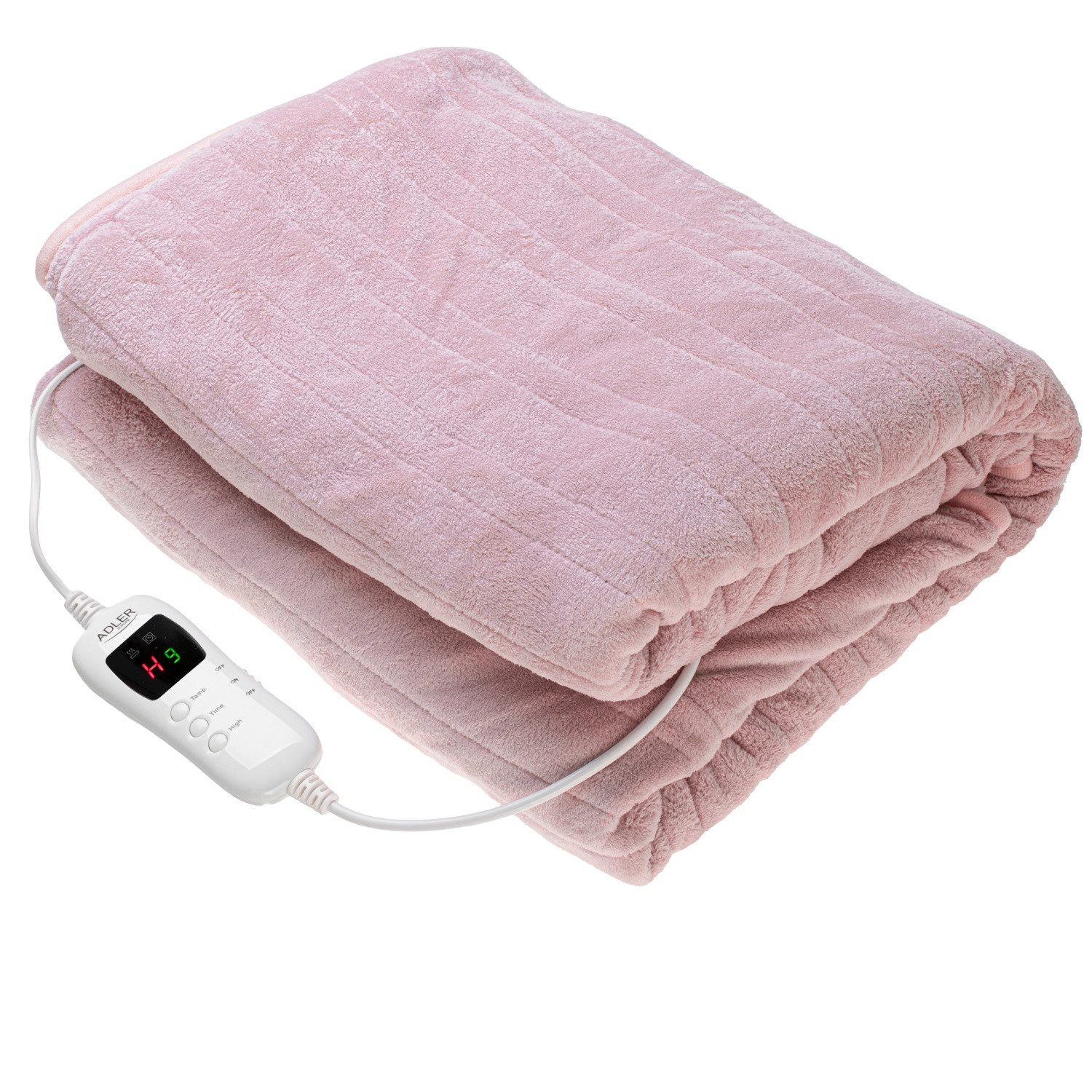 Adler Heizdecke AD 7443 Heizdecke 120 W - 160 x 180 cm mit 7 Heizstufen & Timer, 1-tlg.