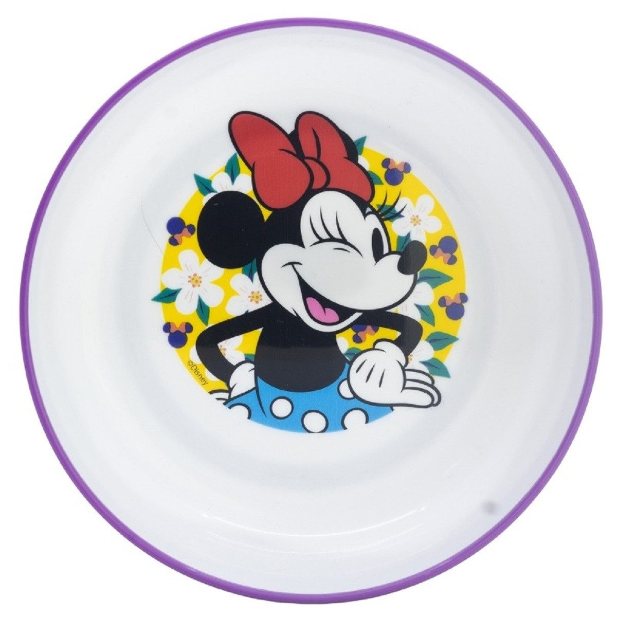Disney Minnie Mouse Müslischale Kindergeschirr ab 4 Jahren Schale für Kinder mikrowellengeeignet
