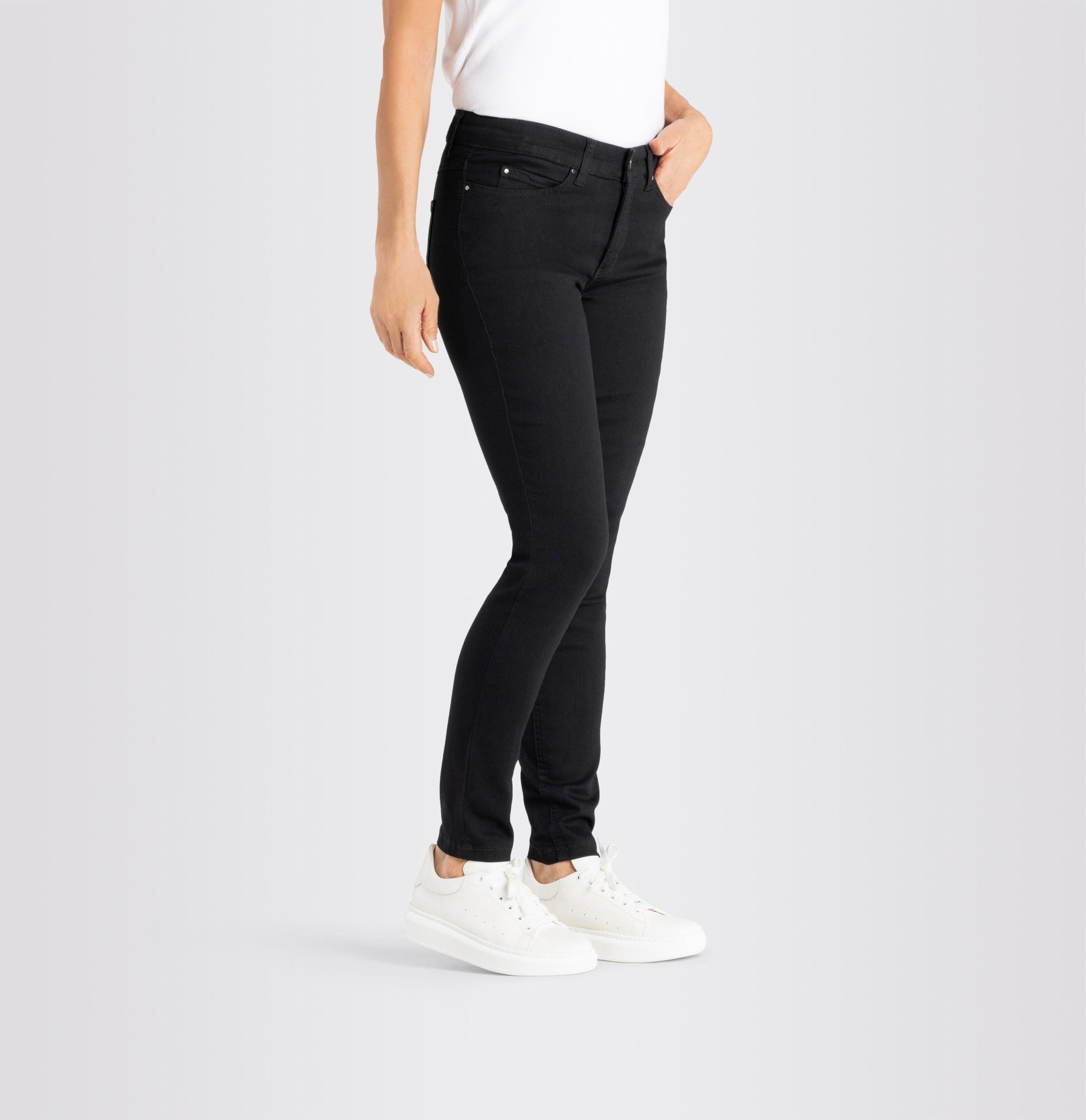 DREAM Schwarz 5-Pocket-Jeans Dream MAC SKINNY, denim JEANS -