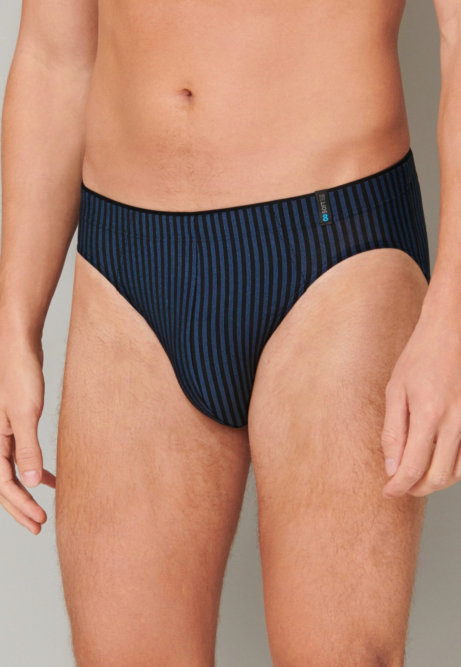 Schiesser Minislip Long Life Soft gestreift, ohne Eingriff, optimales Feuchtigkeitsmanagement