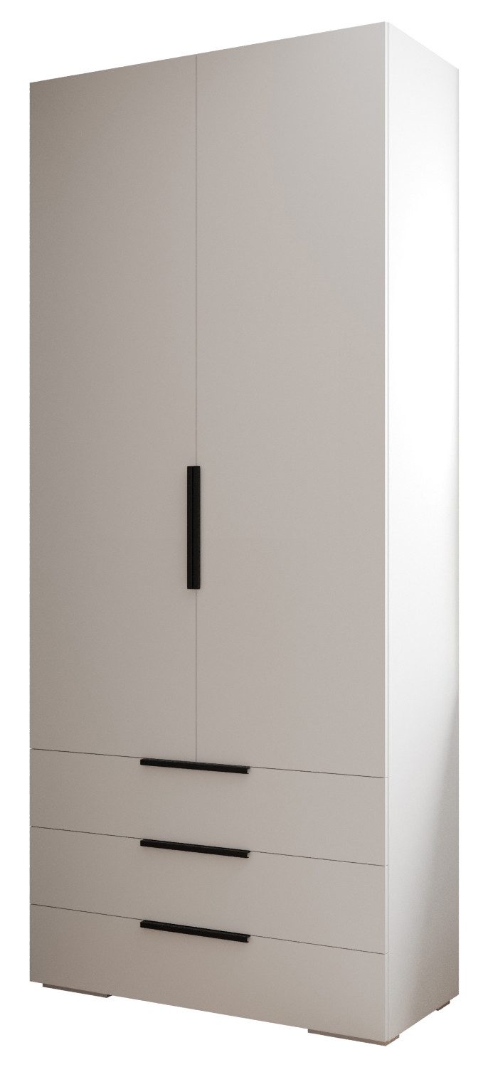 ABIKS MÖBEL Drehtürenschrank INOVA 1 Kleiderschrank 2D3SZ mit Kleiderstange günstig online kaufen