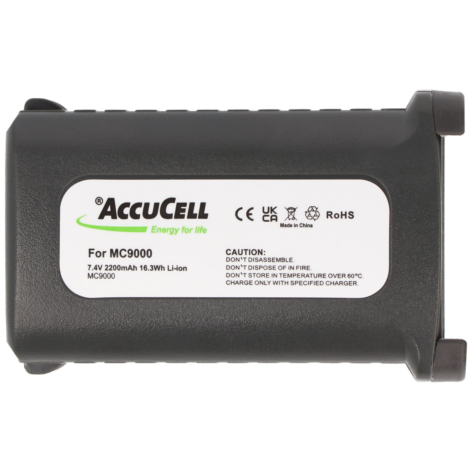AccuCell AccuCell Akku passend für (7,4 V) RD5000 Serie, 2200 Akku Symbol mAh MC9000