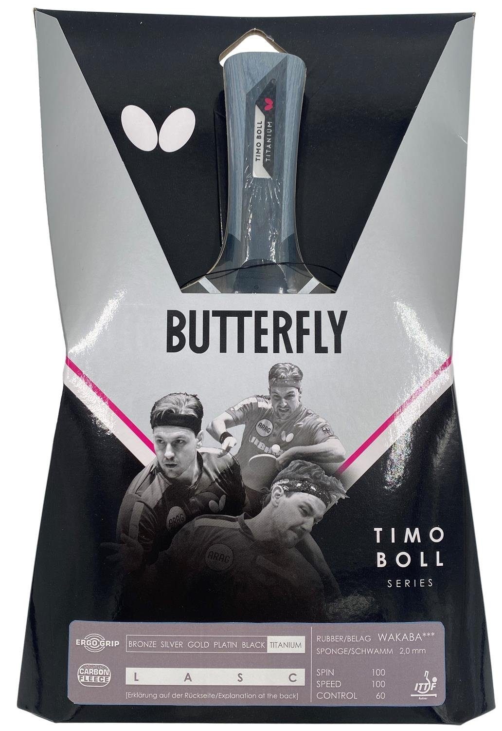 Tischtennisschläger Tischtennisschläger Timo Boll Titanium