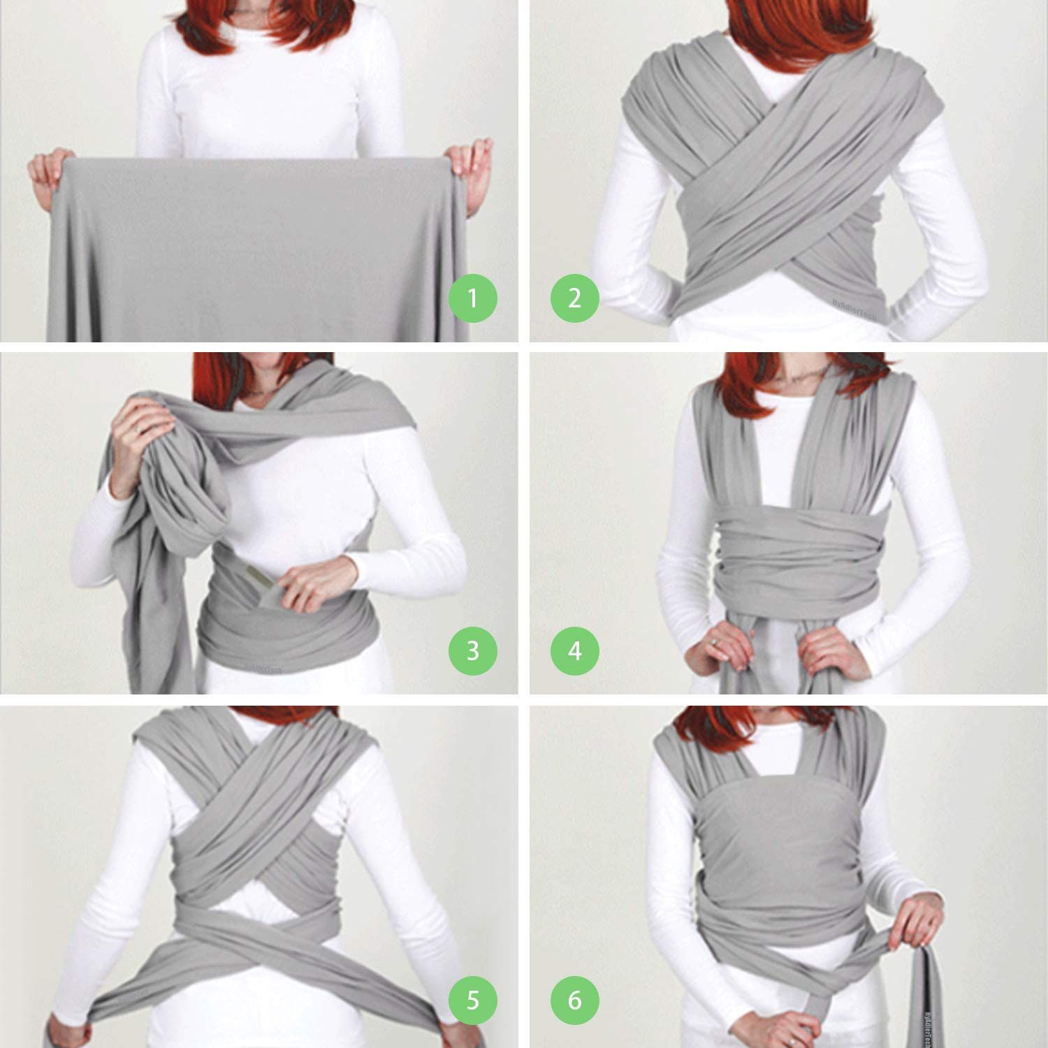 Tragetuch Babytragetücher Kindertragetuch Baby Bauchtrage Sling Tragetuch