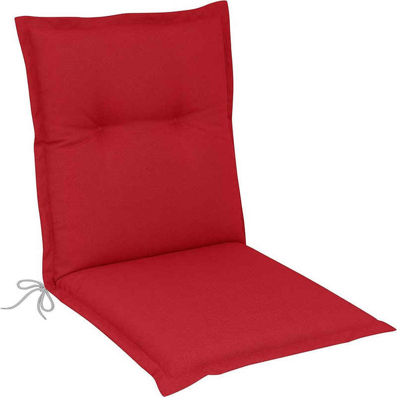 Herlag Sitzauflage »Herlag Florence Polsterauflage outdoor für Niedriglehner Farbe rot Gartenstuhl«