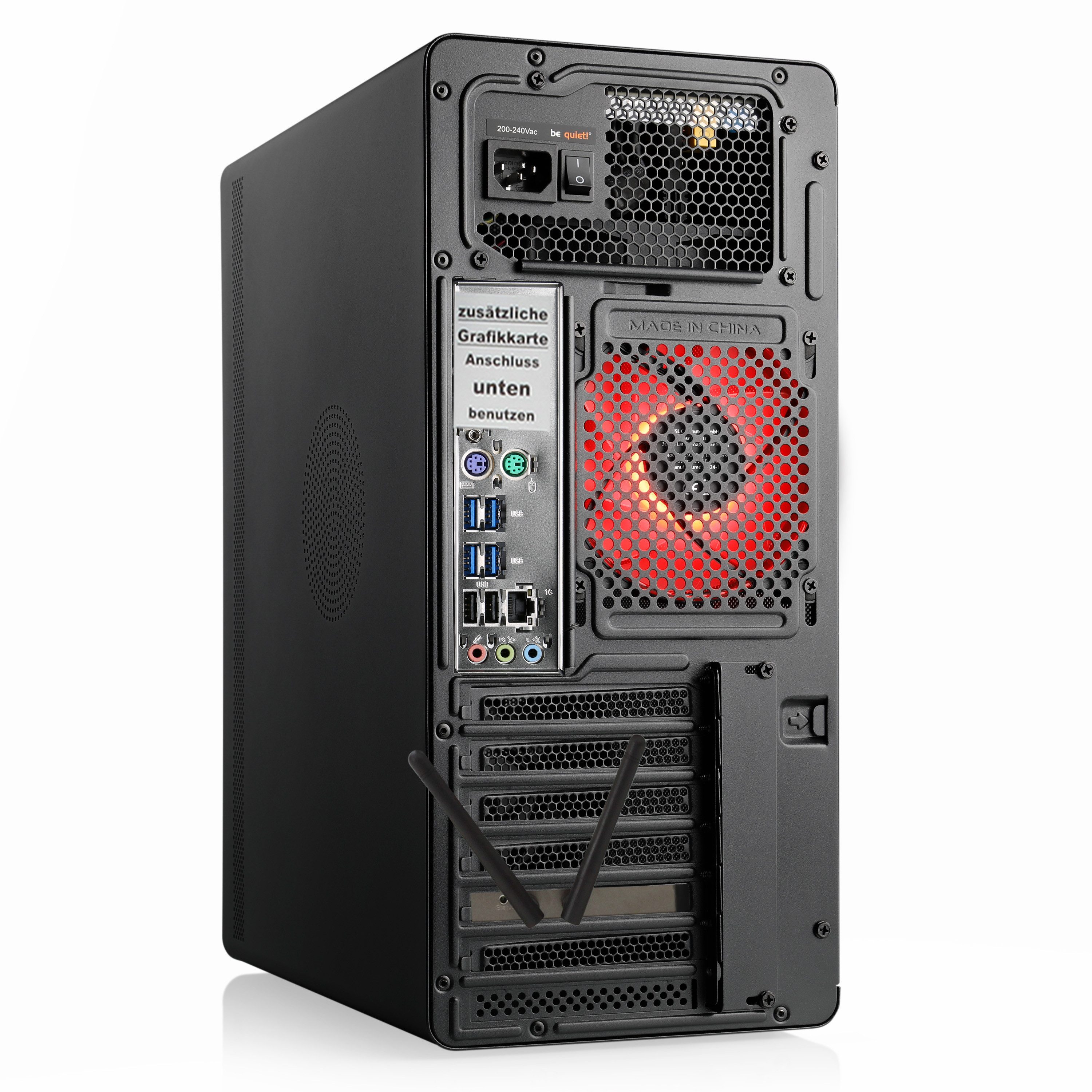 CSL Levitas V29206 PC (AMD Ryzen 3 3200G, 0, 32 GB RAM, 1000 GB SSD, Luftkühlung)