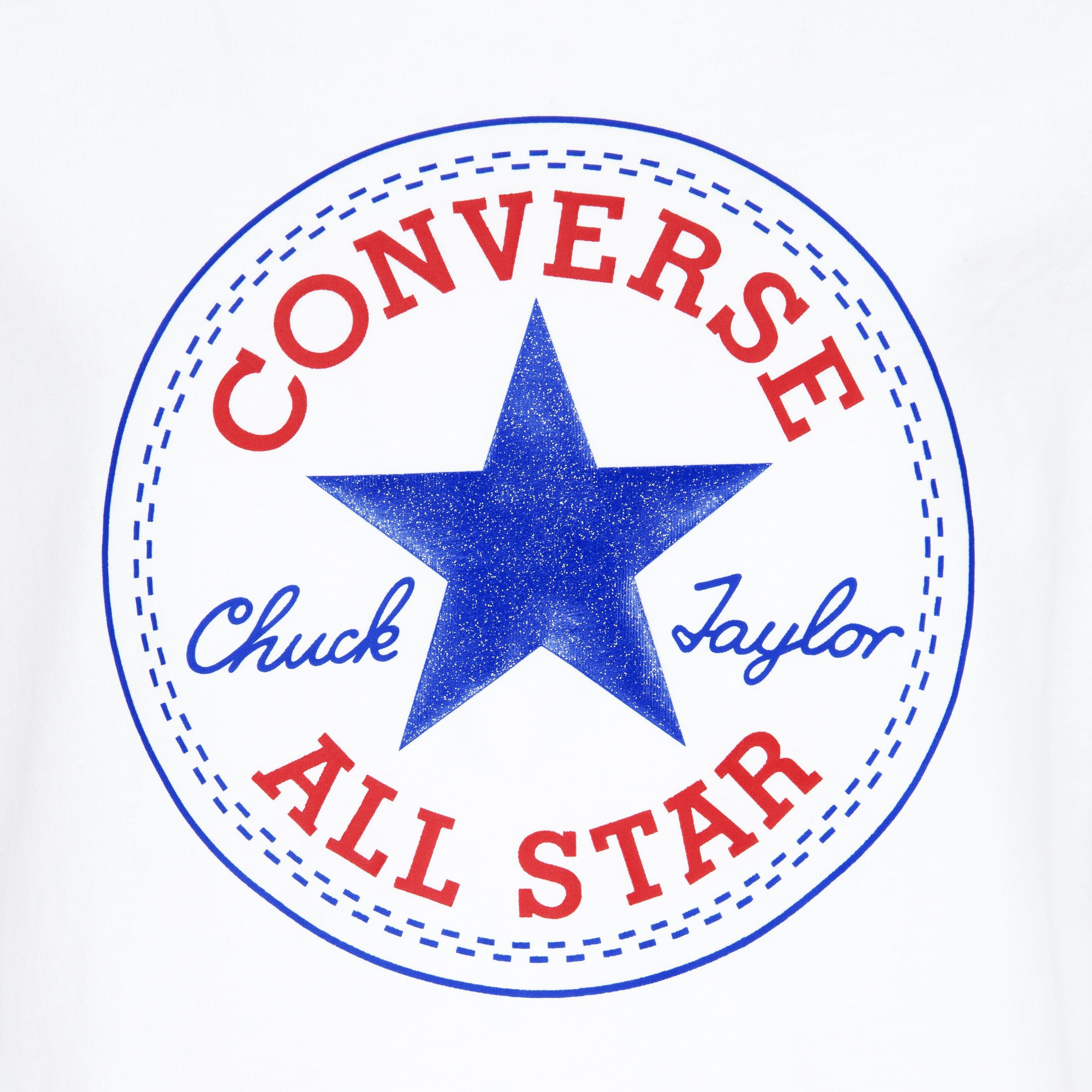 Converse T-Shirt CNVG TIMELS CHUCK PATCH TEE für Kinder und Jugendliche, mit Rundhalsausschnitt, in normaler Länge – Bild 5 von 5