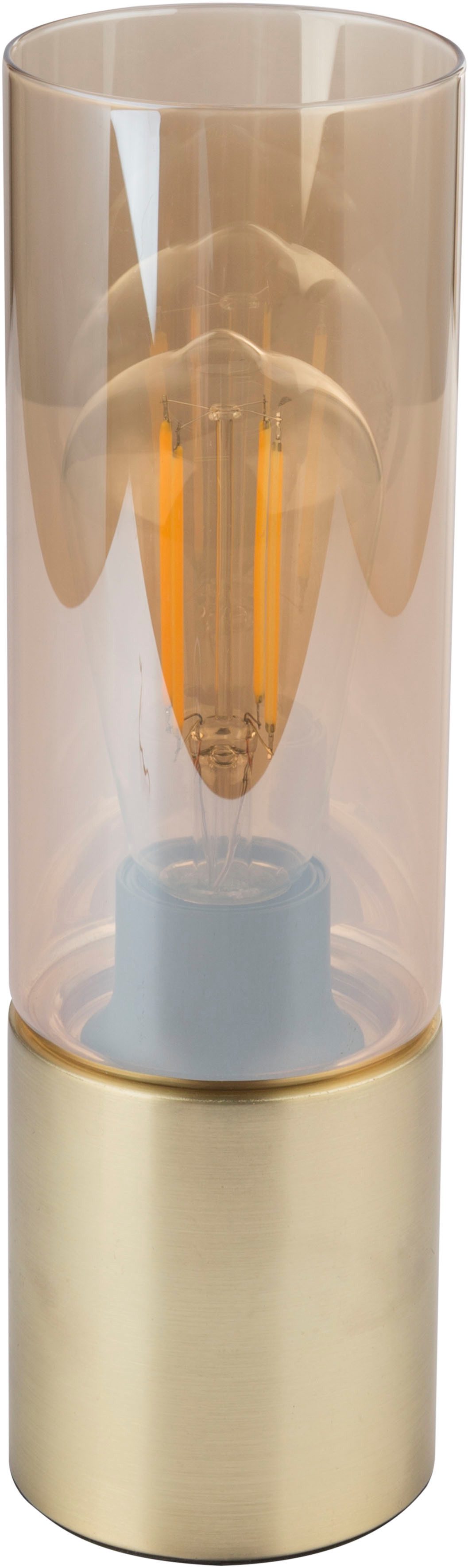 GLOBO LIGHTING Tischleuchte ANNIKA, ohne Leuchtmittel, Tischlampe Nachttischlampe Deko-Tischleuchte Schlafzimmer