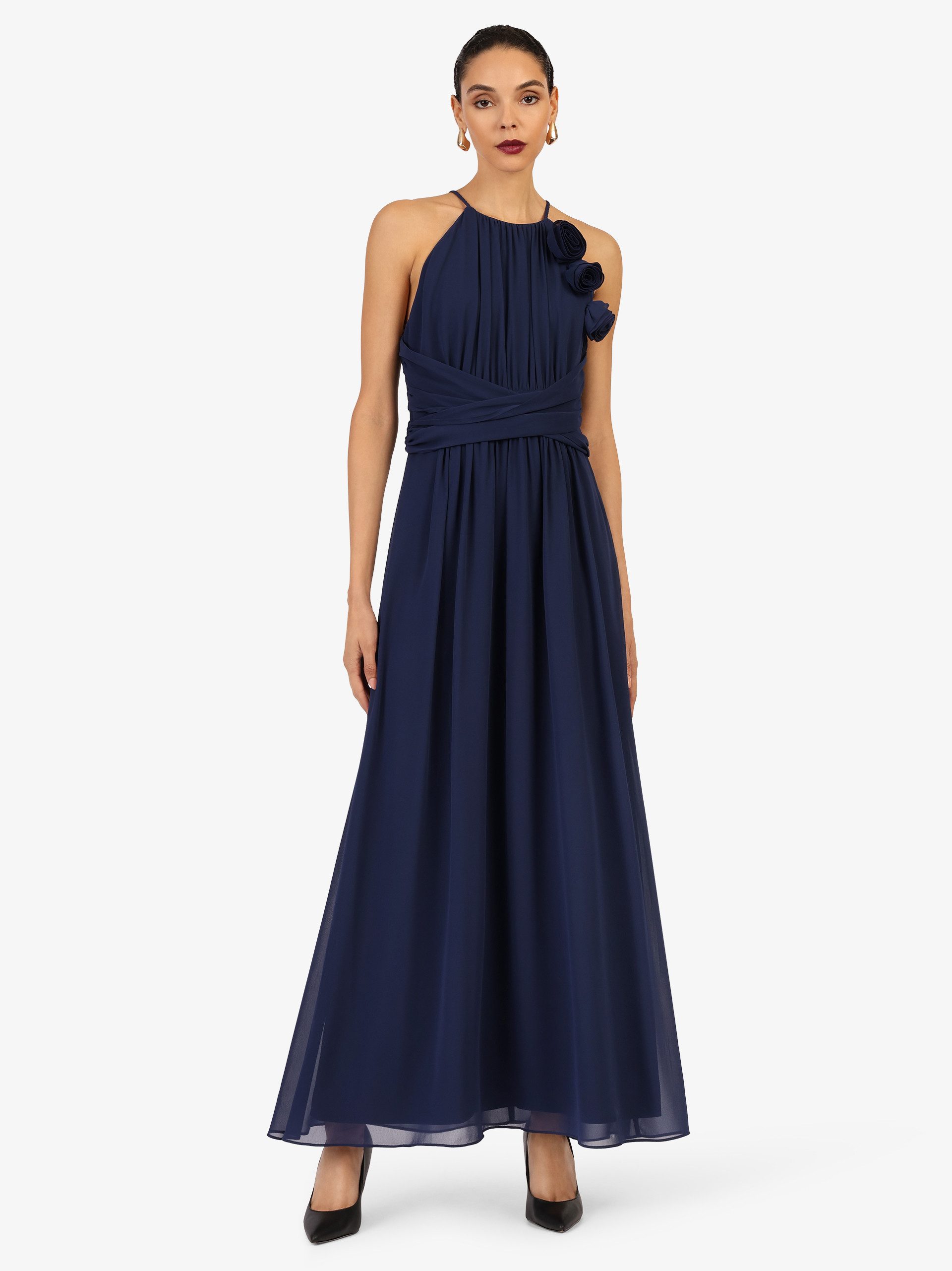 Kraimod Abendkleid mit Rosenapplikationen günstig online kaufen