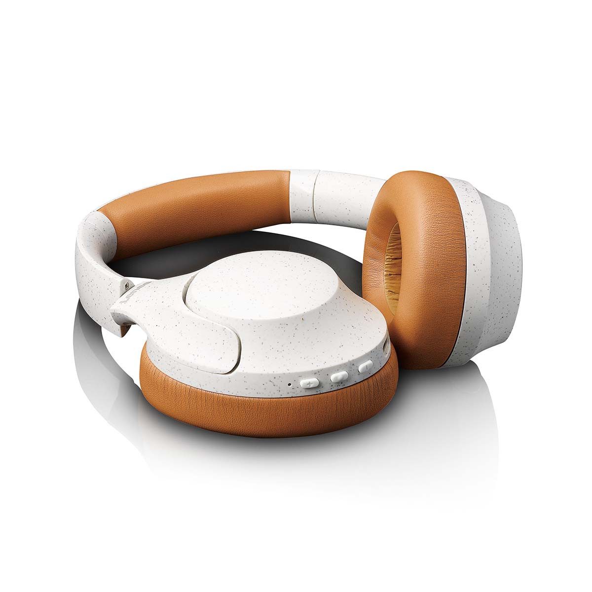 Lenco HPB-830GY Over-Ear-Kopfhörer (Bluetooth, Active Noise Cancelling, für flexiblen Wireless-Einsatz, Bluetooth®, Bluetooth, Active Noise Cancelling, für flexiblen Wireless-Einsatz)