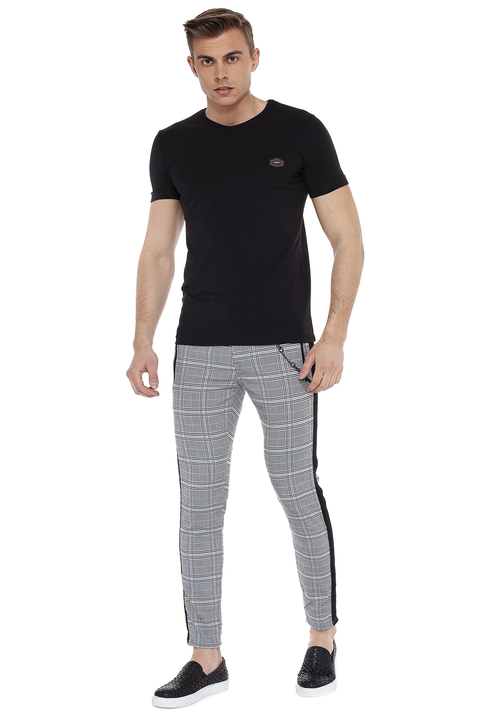 Baxx Cipo Loose-Fit T-Shirt im & schwarz