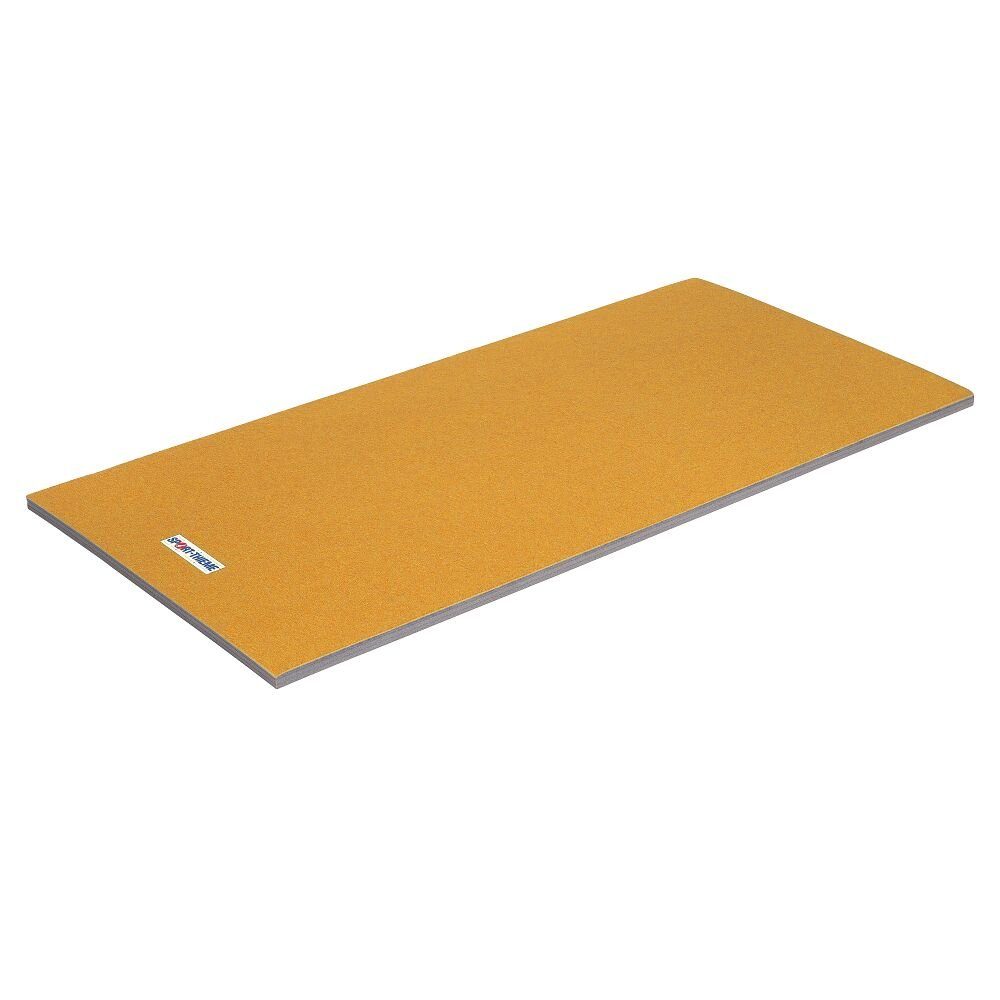 Sport-Thieme Bodenturnmatte Bodenturnmatte Training, Hohe Abriebfestigkeit 200x150x3,5 cm, Bernstein