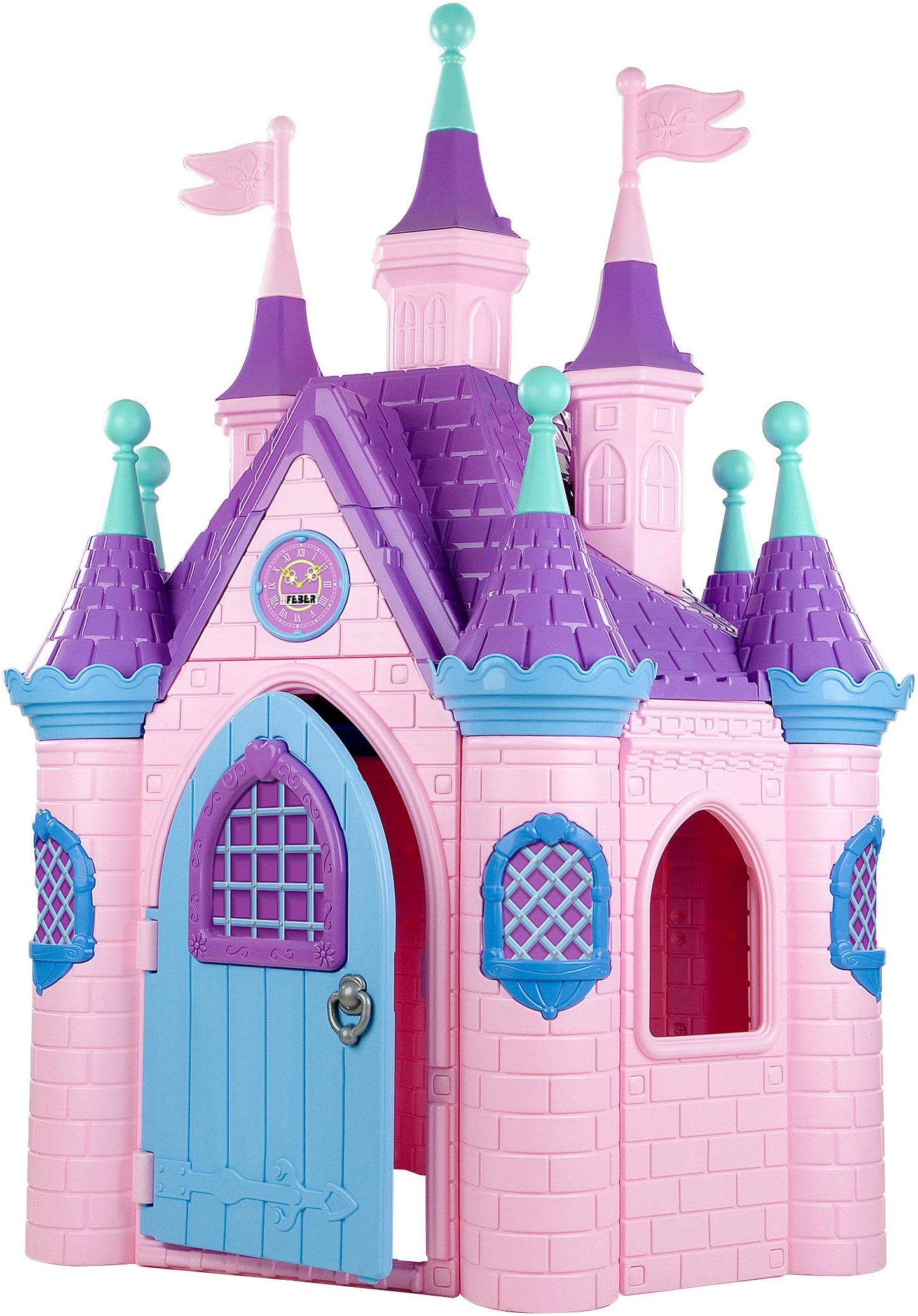 Feber® Spielhaus Super Palacio, B/T/H: ca. 198/147/250 cm, Made in Europe