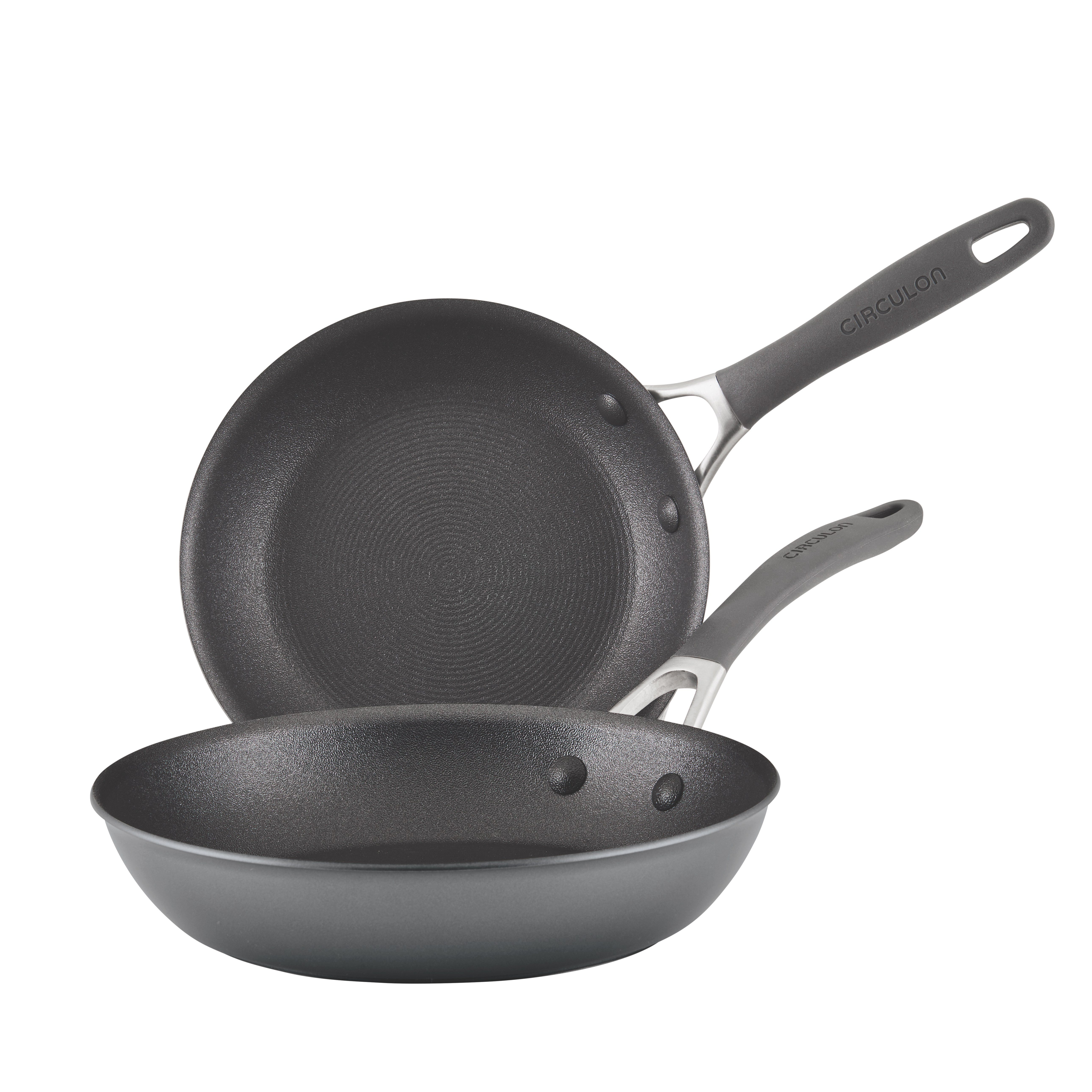 Circulon Bratpfanne Circulon A1 Pfannenset 2tlg., Aluminium (Set, 2-tlg), Sehr widerstandsfähige Antihaftbeschichtung