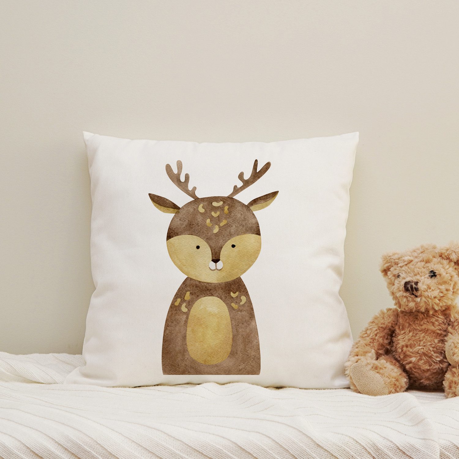 Dekokissen Wildtierbaby