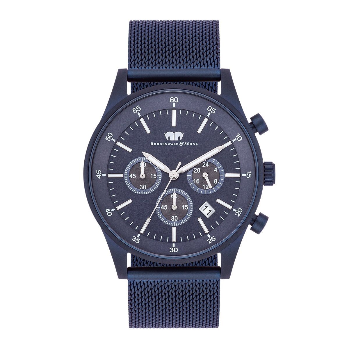 Rhodenwald & Söhne Chronograph Goodwill blau, günstig online kaufen