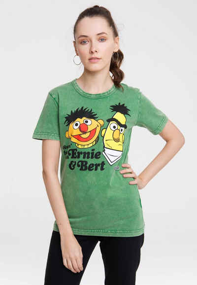 LOGOSHIRT T-Shirt »Sesamstraße - Ernie & Bert« mit lizenziertem Print