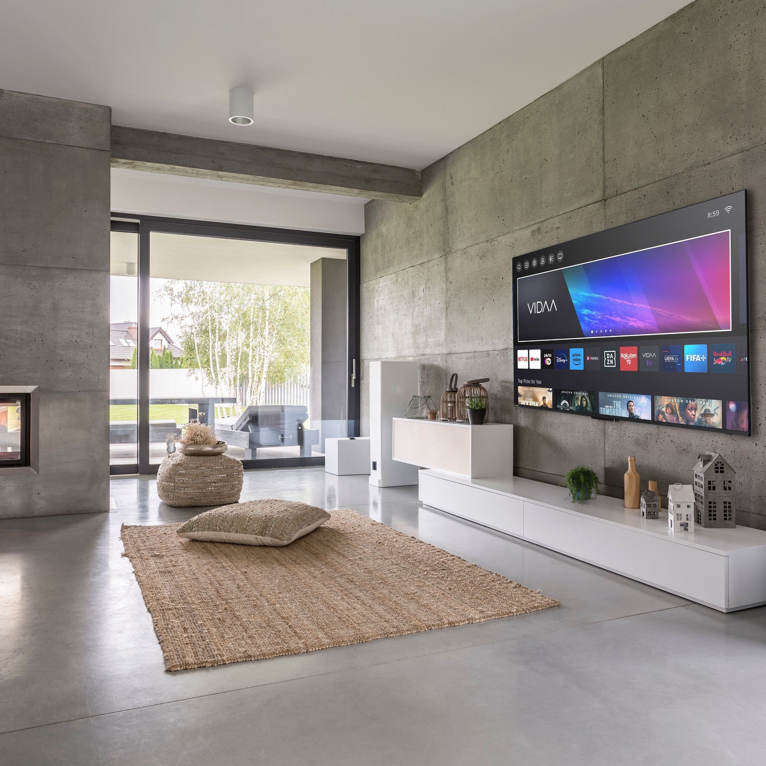 Toshiba 24WV2F63DAZ LCD-LED Fernseher (60 cm/24 Zoll, HD-ready, VIDAA Smart TV, HDR, Triple-Tuner, VIDAA, Dolby Audio, Alexa-fähig)