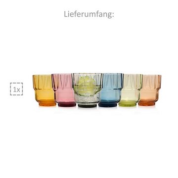SÄNGER Gläser-Set Casablanca Wassergläser Set, Glas, 200 ml, spülmaschinengeeignet
