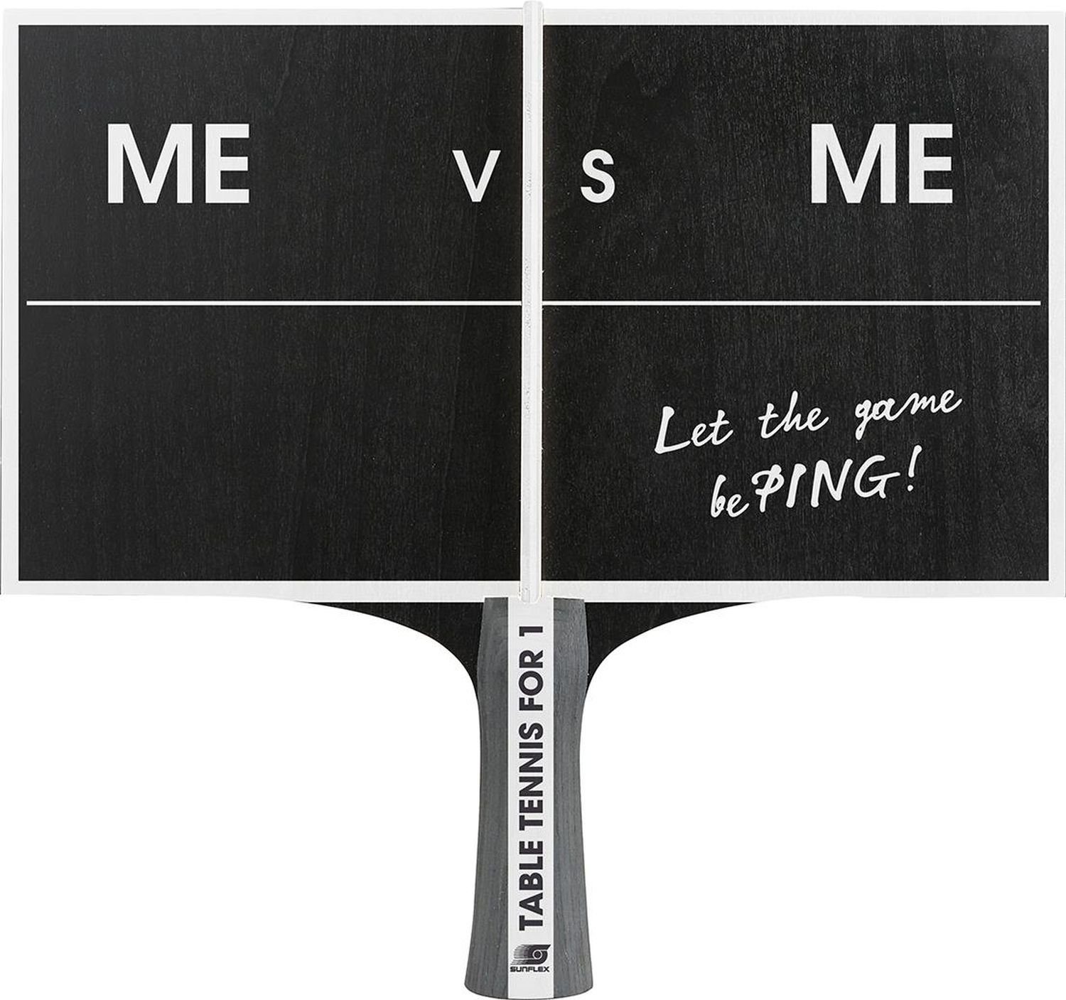 Sunflex Tischtennisschläger TABLE TENNIS FOR 1, Tischtennis Schläger Set Tischtennisset Table Tennis Bat Racket