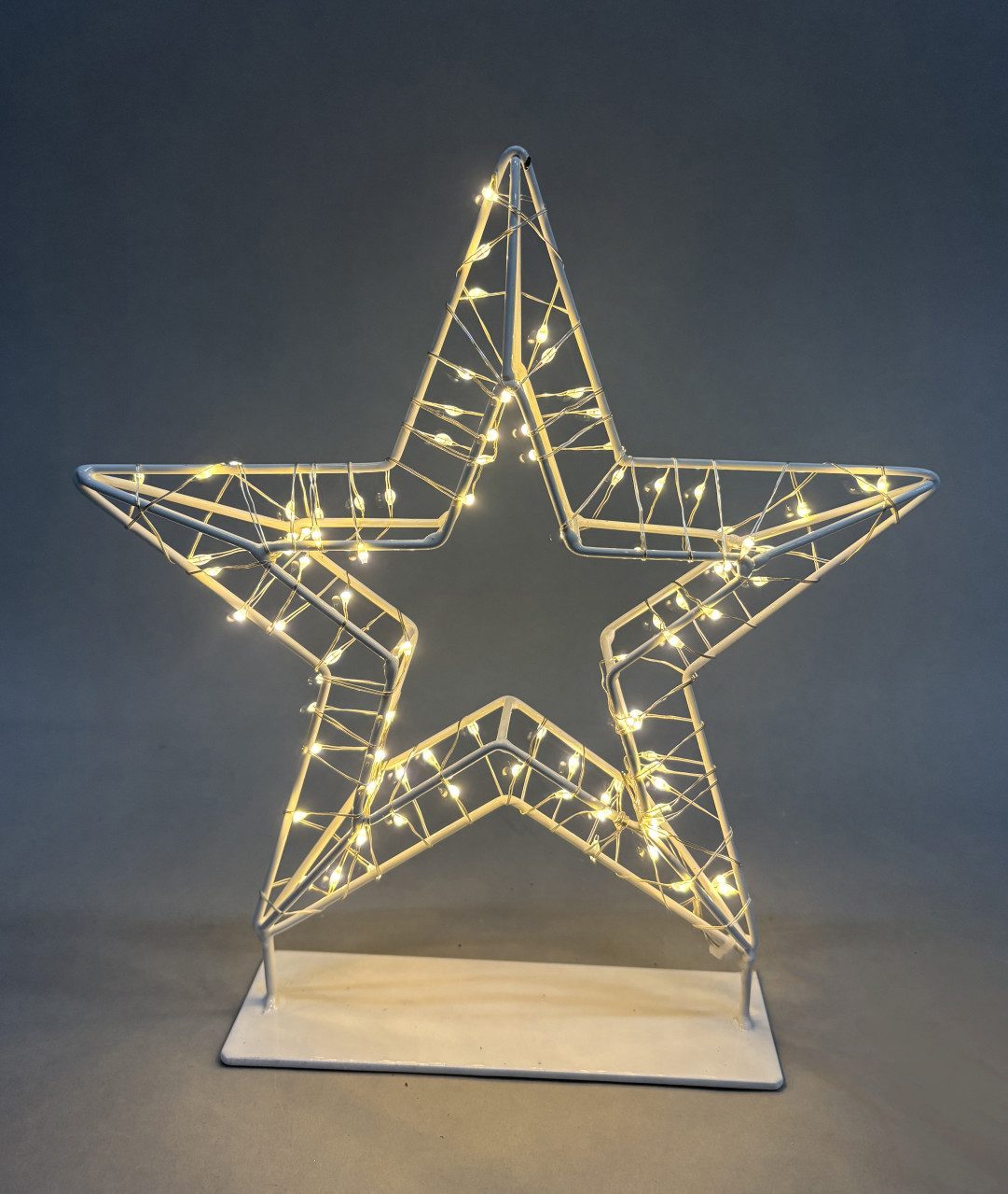 Trend Line Dekofigur TrendLine LED Stern Ø 24 x 25 cm warmweiß günstig online kaufen