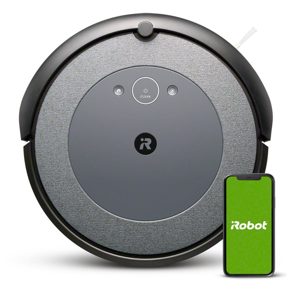 iRobot Saugroboter iRobot Roomba i5 Roboter-Staubsauger Staubbeutel Schwarz, Grau