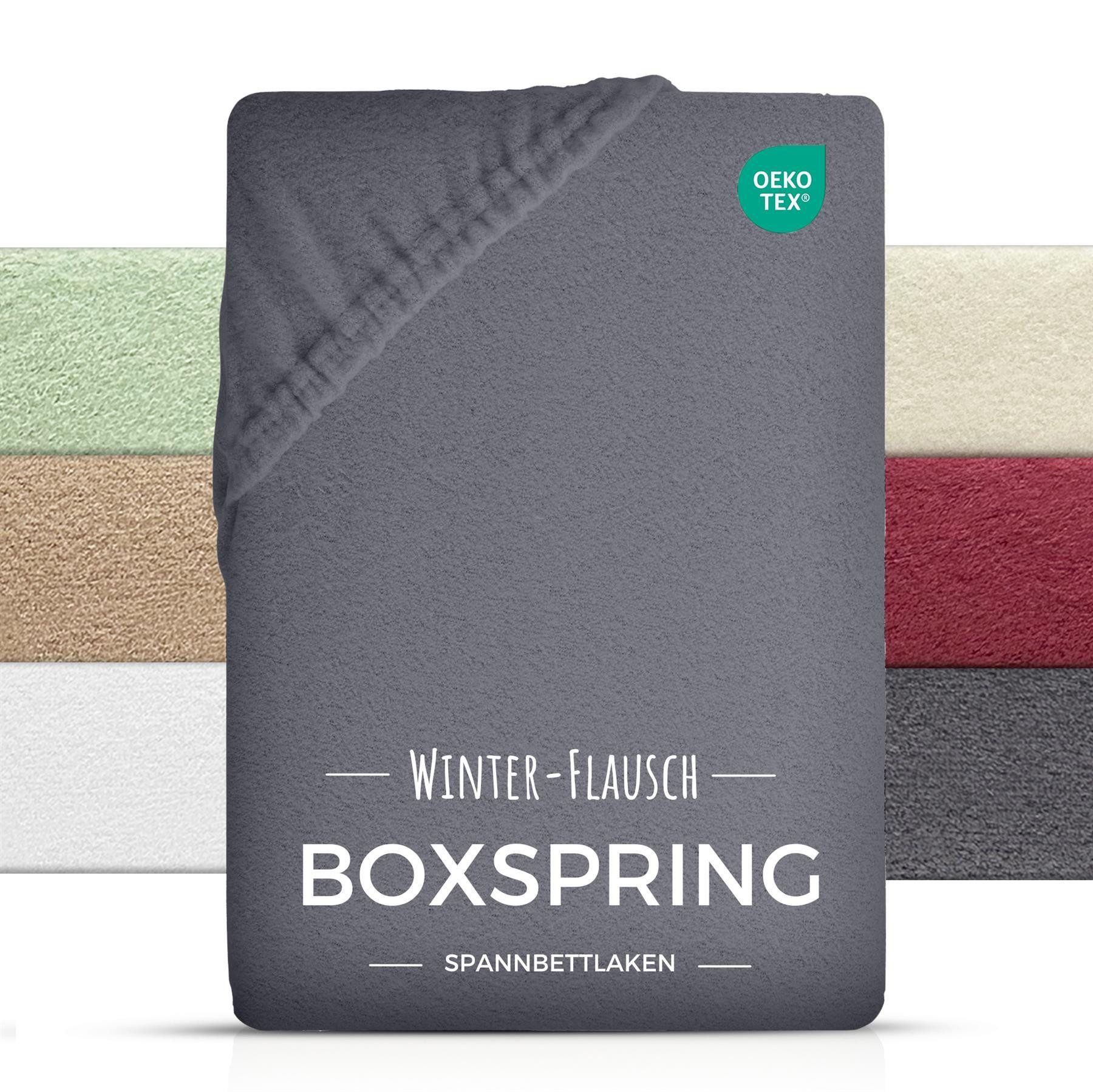 Carpe Sonno Spannbettlaken Boxspring Teddy Fleece günstig online kaufen