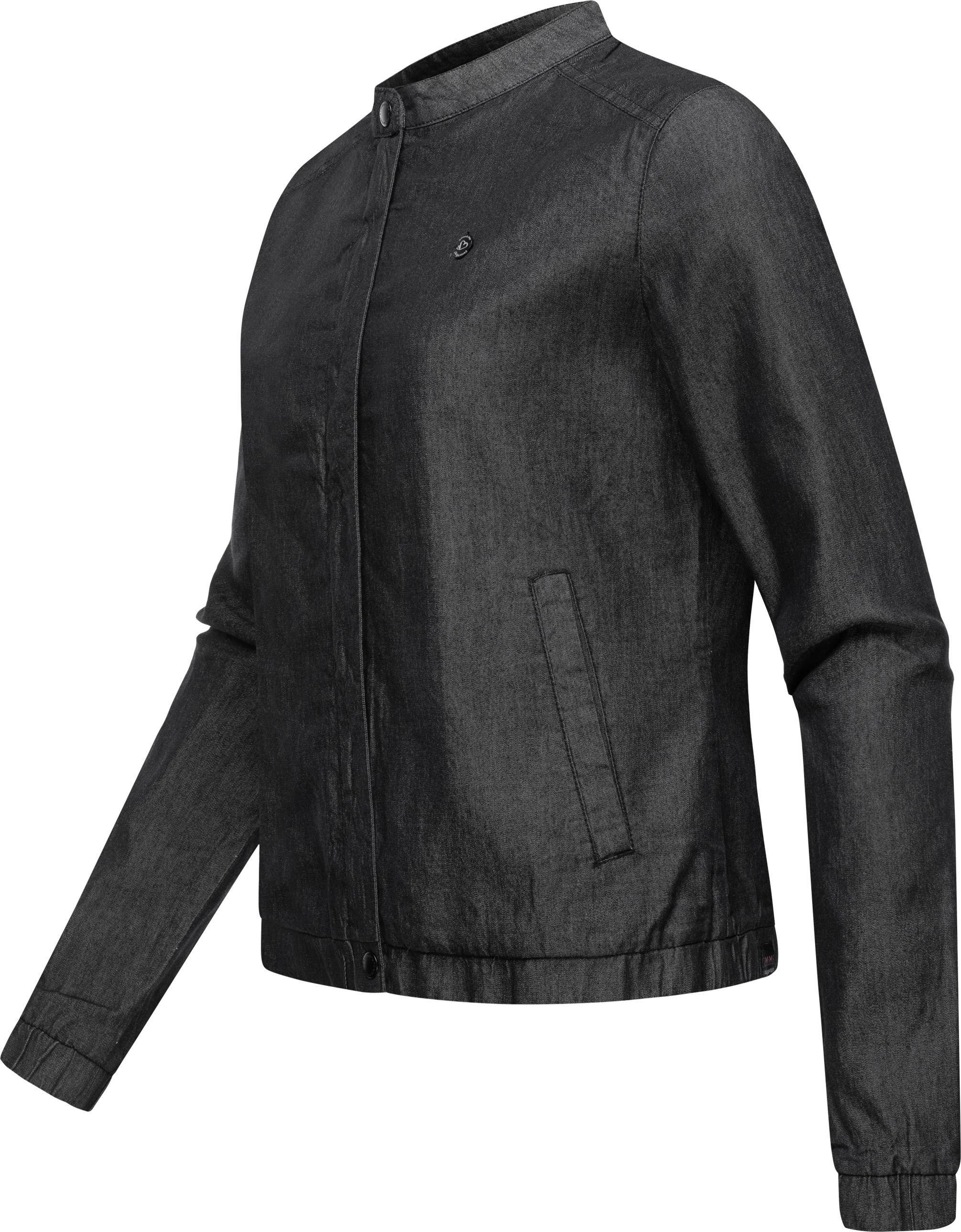 Ragwear Kurzjacke Malawi Denim Leichte Übergangsjacke in Jeans-Optik