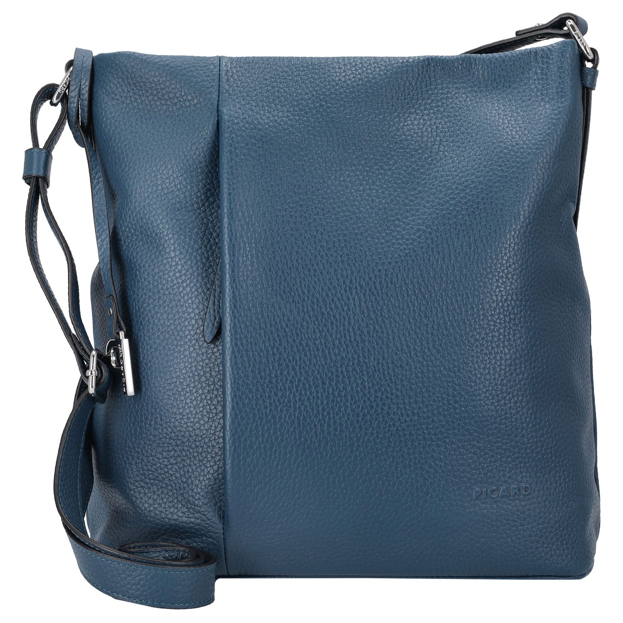 Picard Umhängetasche Pure - Schultertasche 30 cm (deep ocean)