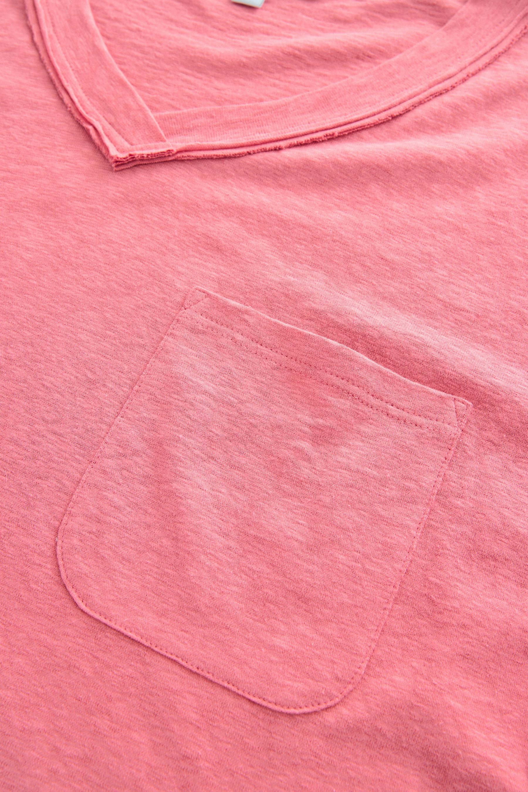 Next V-Shirt Legeres Oversize-T-Shirt mit V-Ausschnitt günstig online kaufen