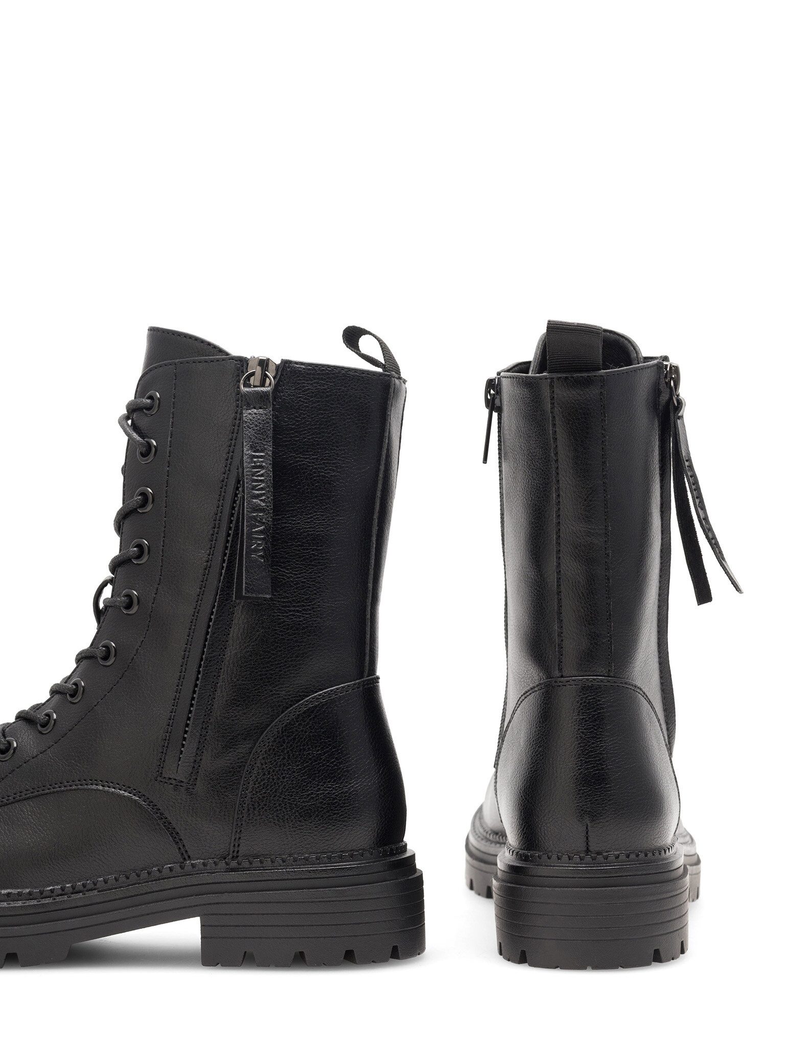 Jenny Fairy Jenny Fairy Schnürschuhe Damen KAILA WS17001-04 Schwarz Schnürboots