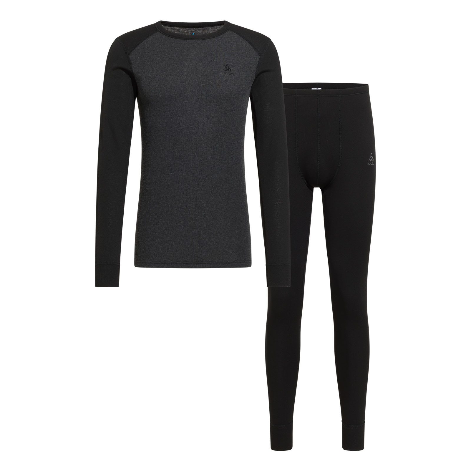Odlo Thermounterhemd Active WARM Skiunterwäsche-Set (Oberteil + Hose) mit flauschig weicher Innenseite