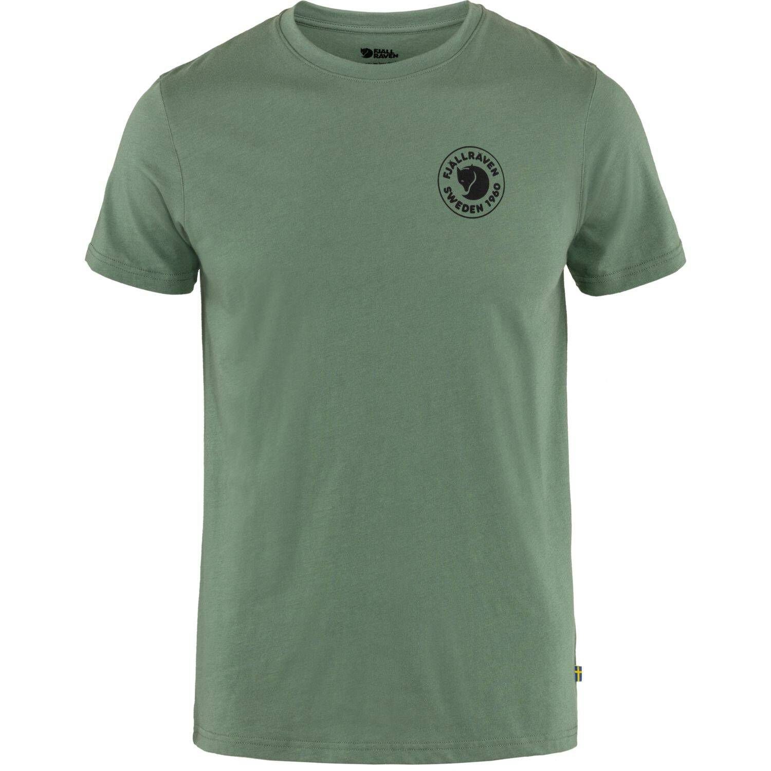 T-Shirt LOGO (1-tlg) T-SHIRT 1960 Herren Funktionsshirt Fjällräven (414) lind