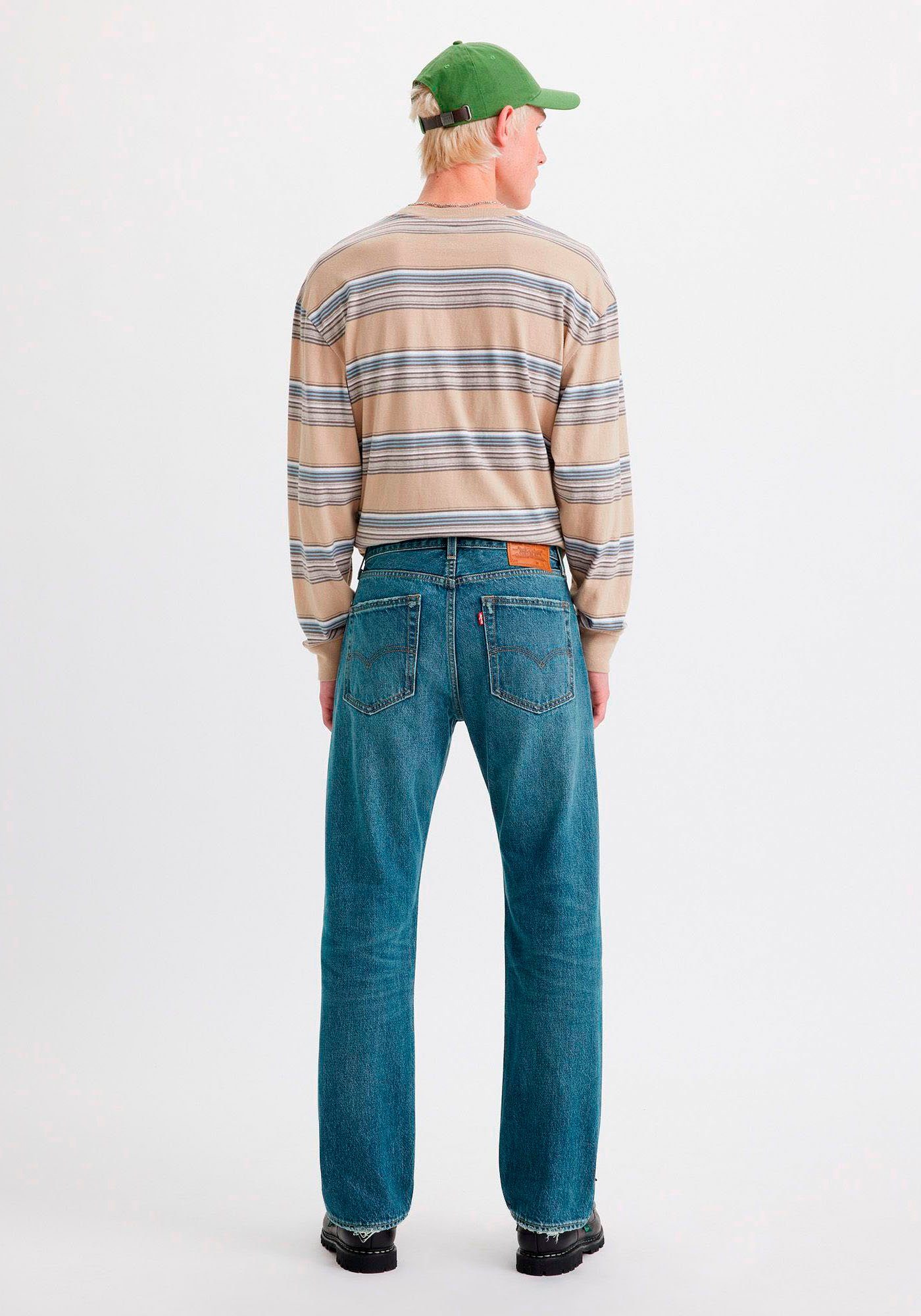 Straight-Jeans Levi's® 551Z Lederbadge WE AUTHENTIC LOVE mit MIDS