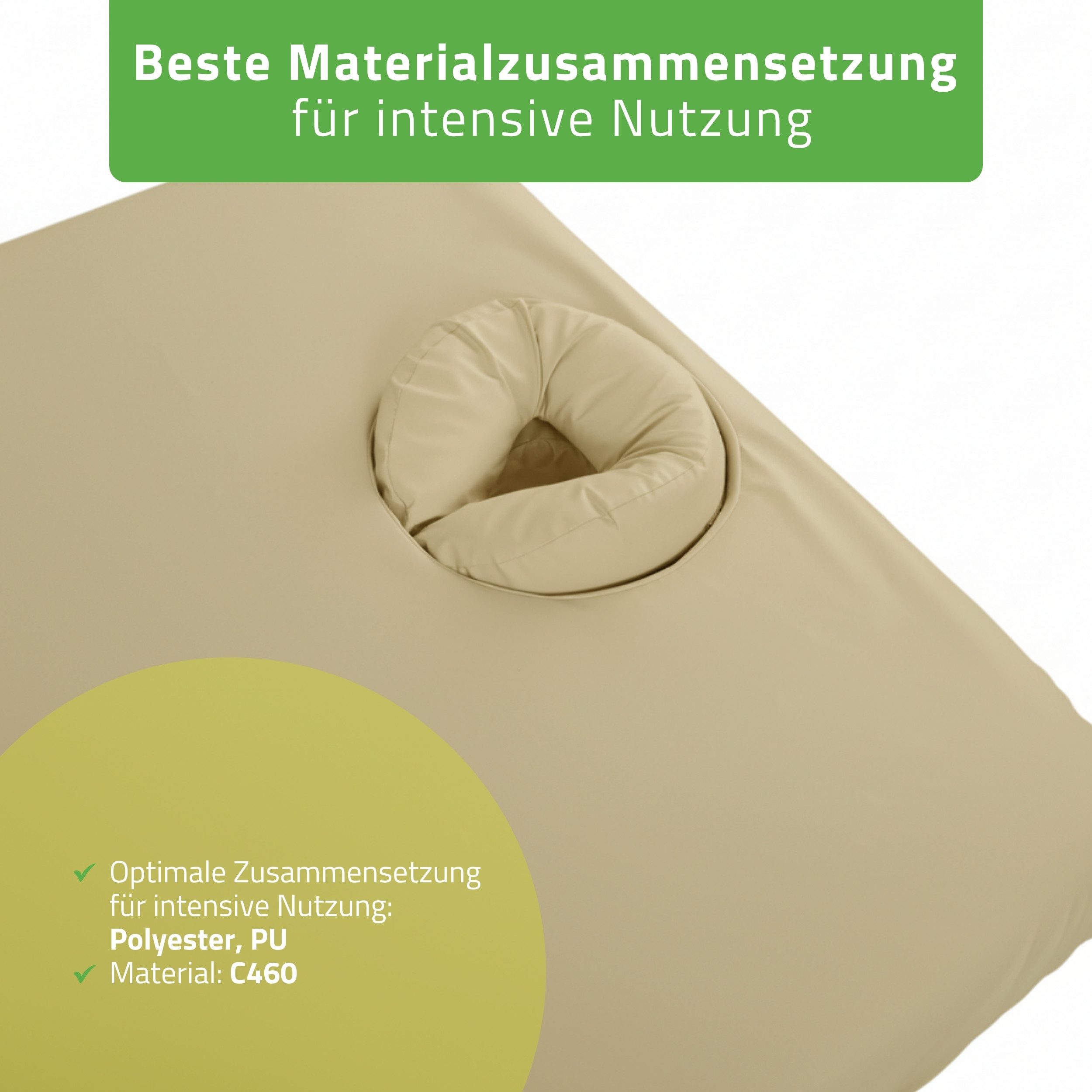 Habys Massageliege Ölresistenter Bezug für Massageliege Integral, mit Gummizug