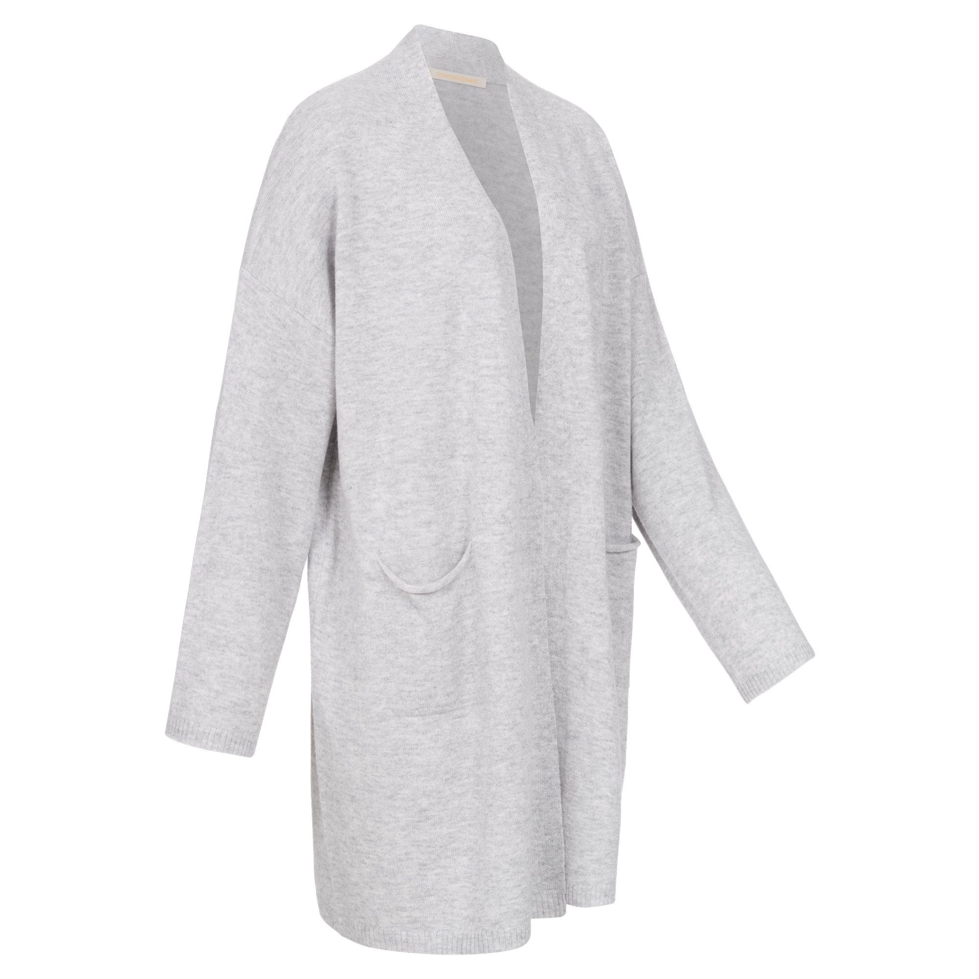 maracujaaa Strickjacke 50001 GINGER unifarben ohne Knöpfe