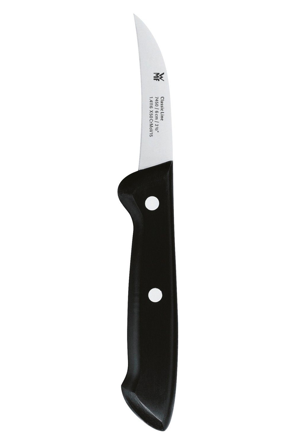 WMF Schälmesser CLASSIC LINE, Länge 16 cm, Klingenstahl, Kunststoffgriff